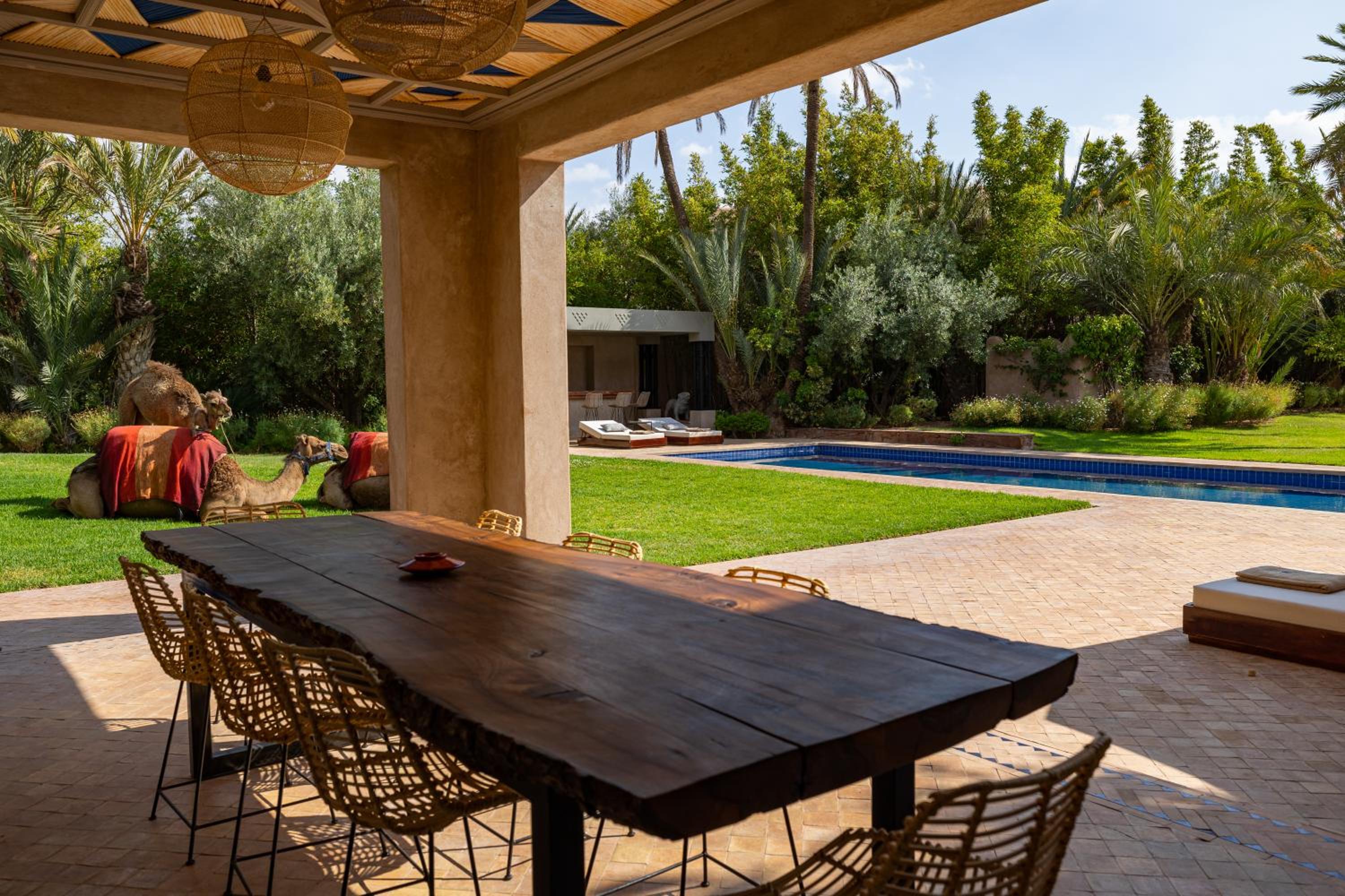 Villa Sahar Palmeraie avec piscine chauffée !