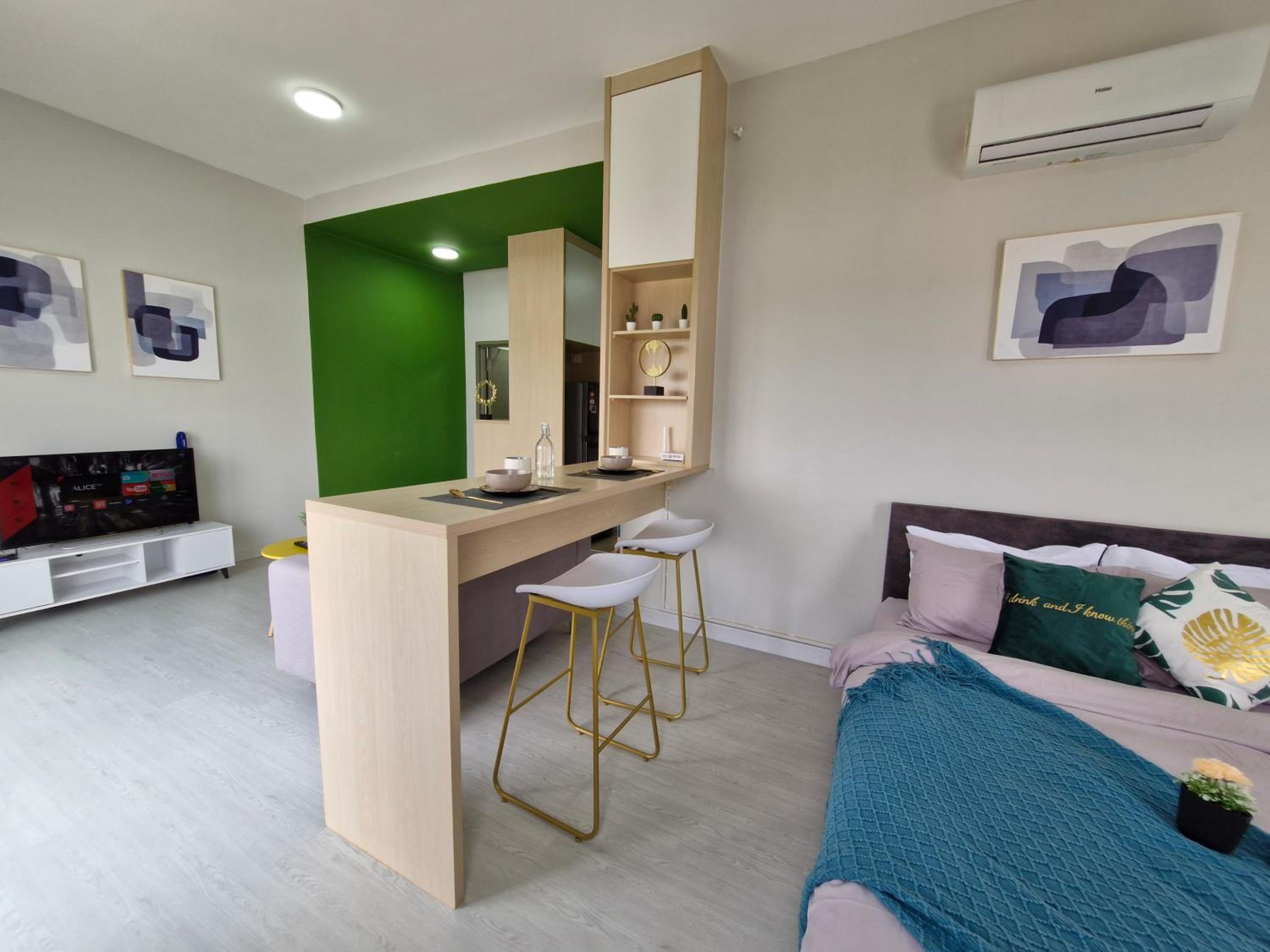Taman Equine Comfy Studio#Greenery View#4 pax#Aeon Mall