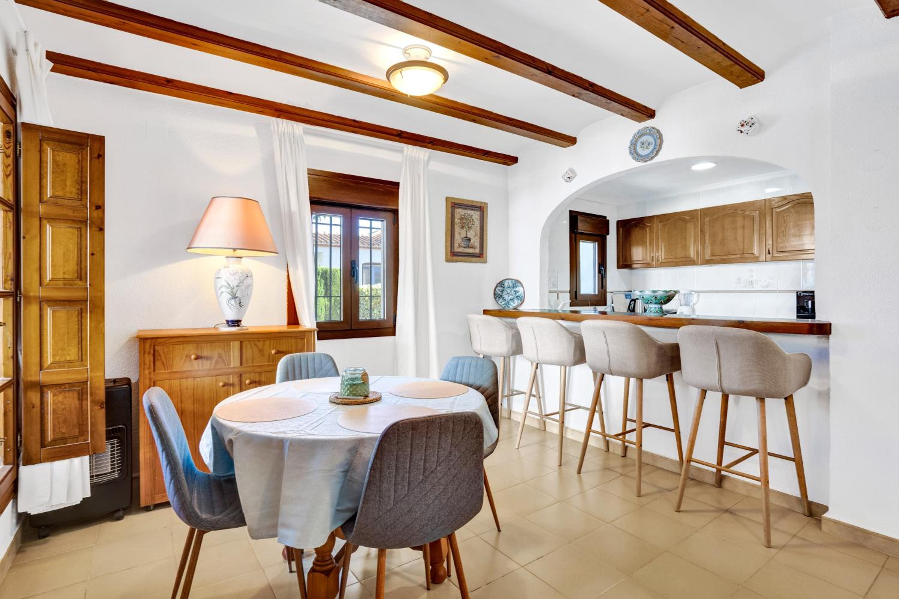 Ruhiges Eckreihenhaus mit Pool in La Sella Zarzas one Denia