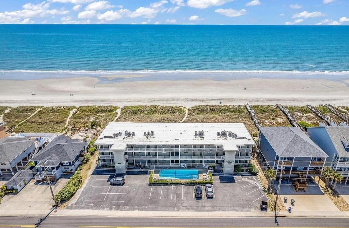 BEAUTIFUL BEACHFRONT-Oceanfront First Floor 2BR 2BA Condo in Cherry Grove, North Myrtle Beach! RENOVATED with a Fully Equipped Kitchen, 3 Separate Beds, Po view 2