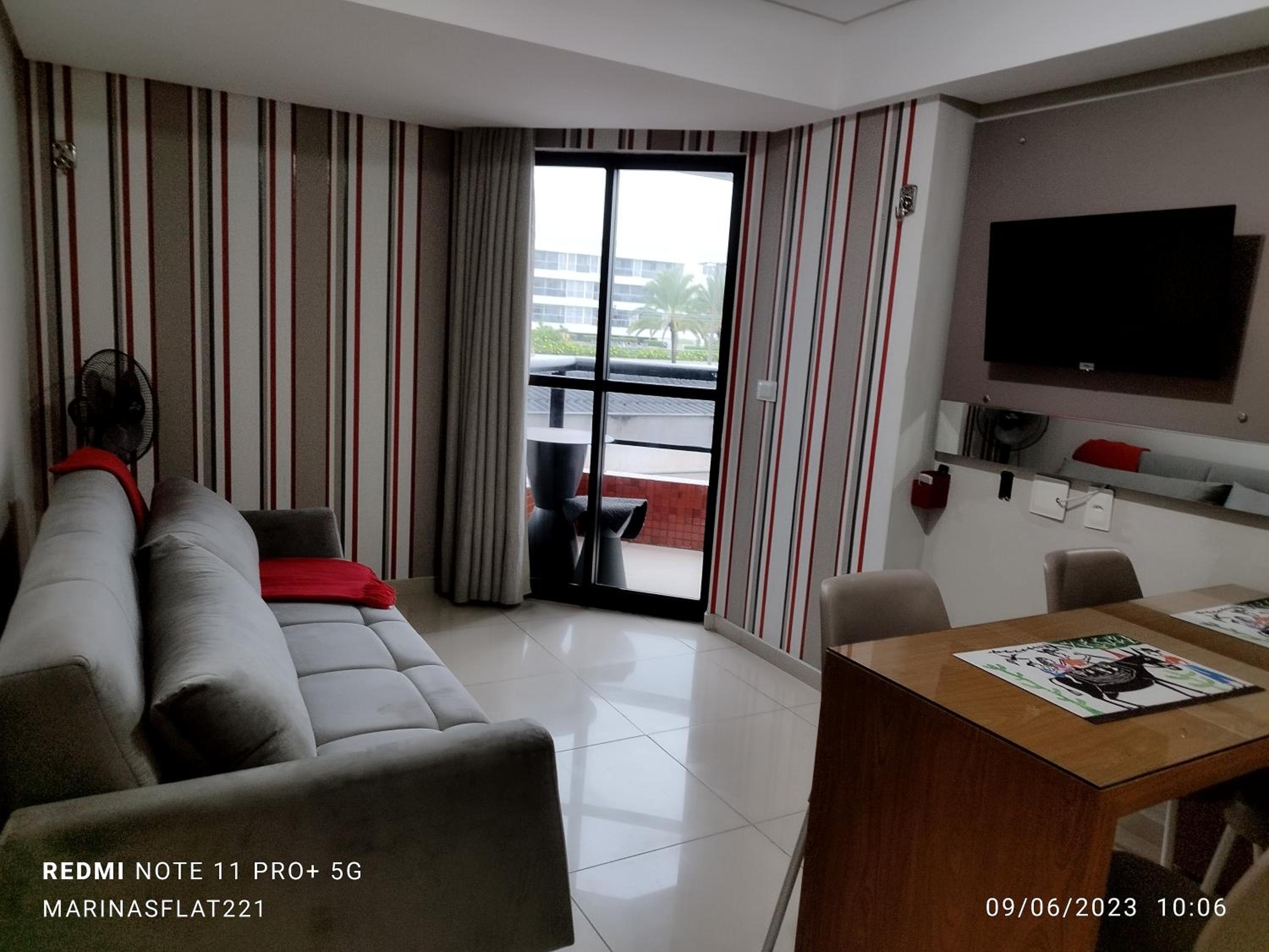 Marinas Praia Flat 221, Cabo Branco, Busto de Tamandaré, prédio frente mar