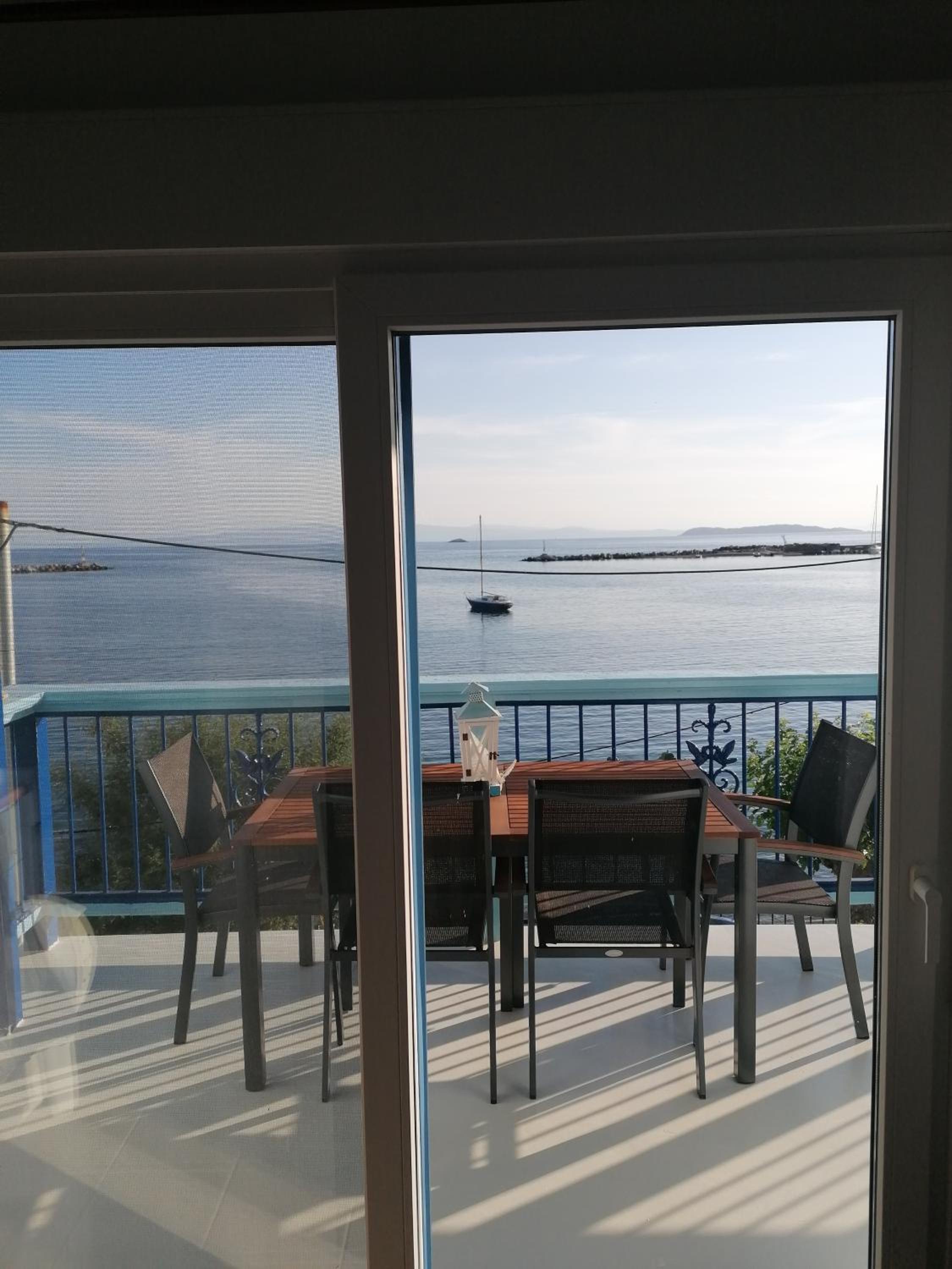 Panoramic Sea View Villa Evmenia and Harbourside Sea front apartments