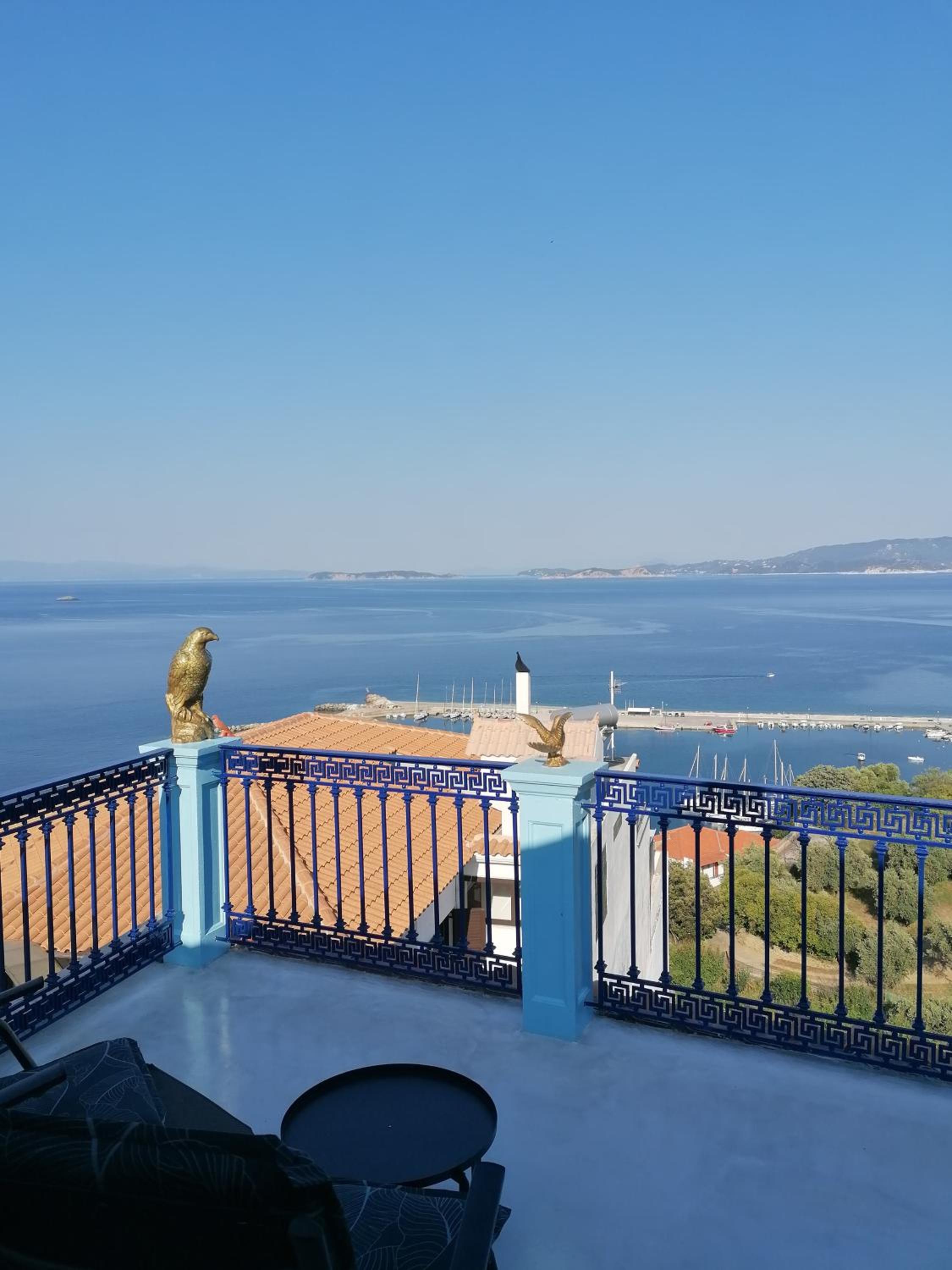 Panoramic Sea View Villa Evmenia and Harbourside Sea front apartments