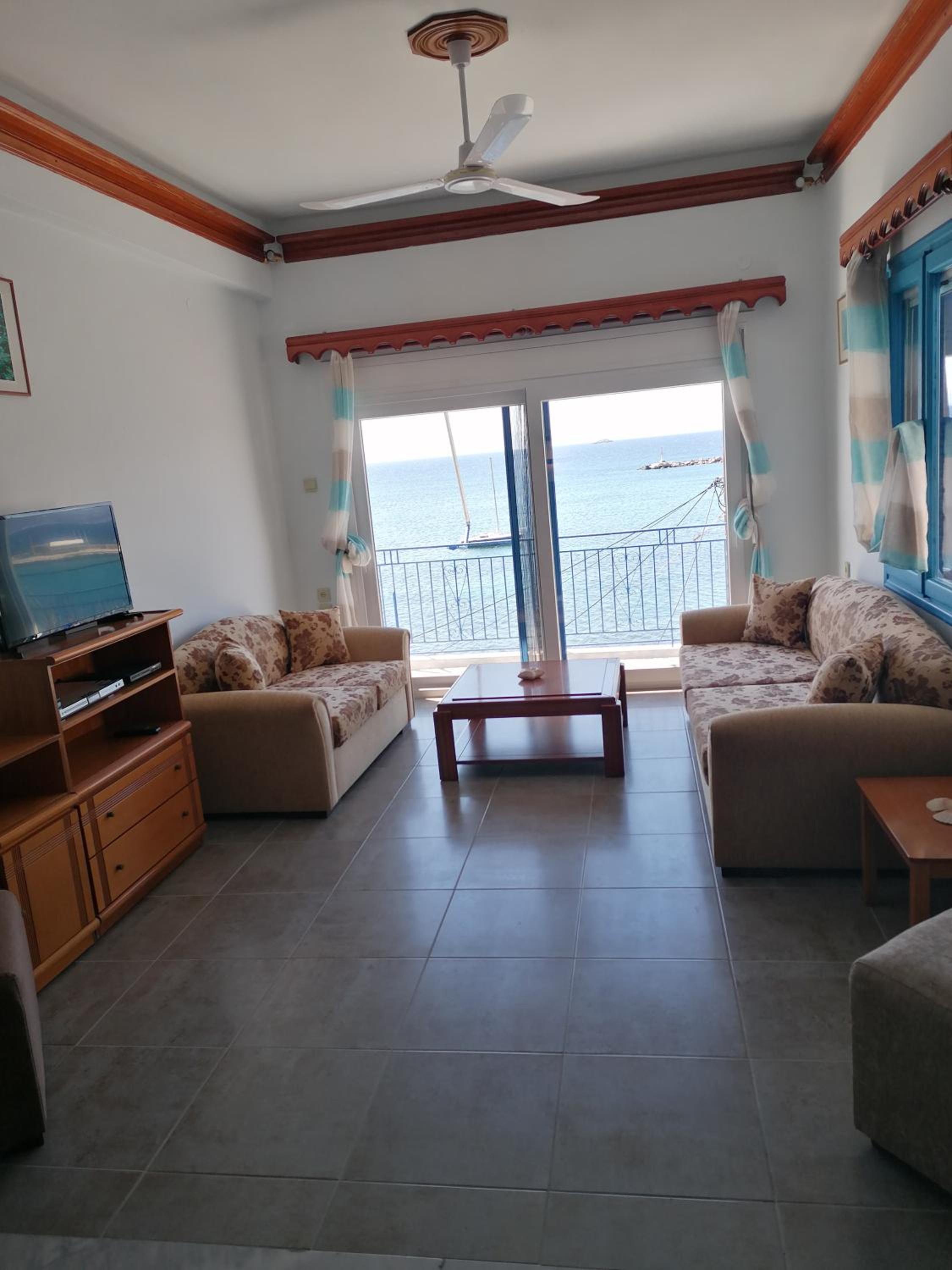 Panoramic Sea View Villa Evmenia and Harbourside Sea front apartments