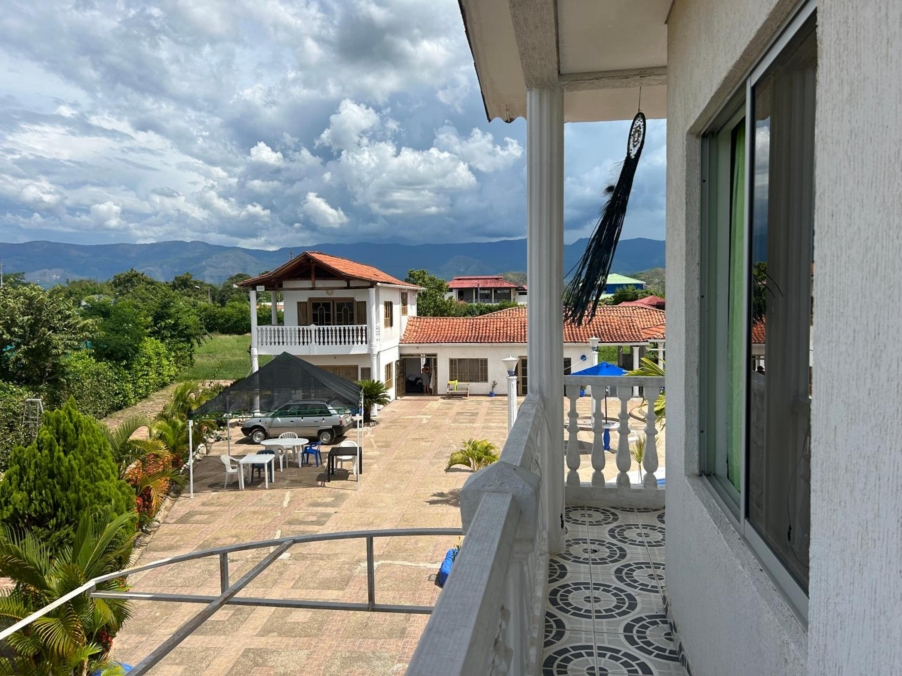 Casa Quinta tipo hotel con aire