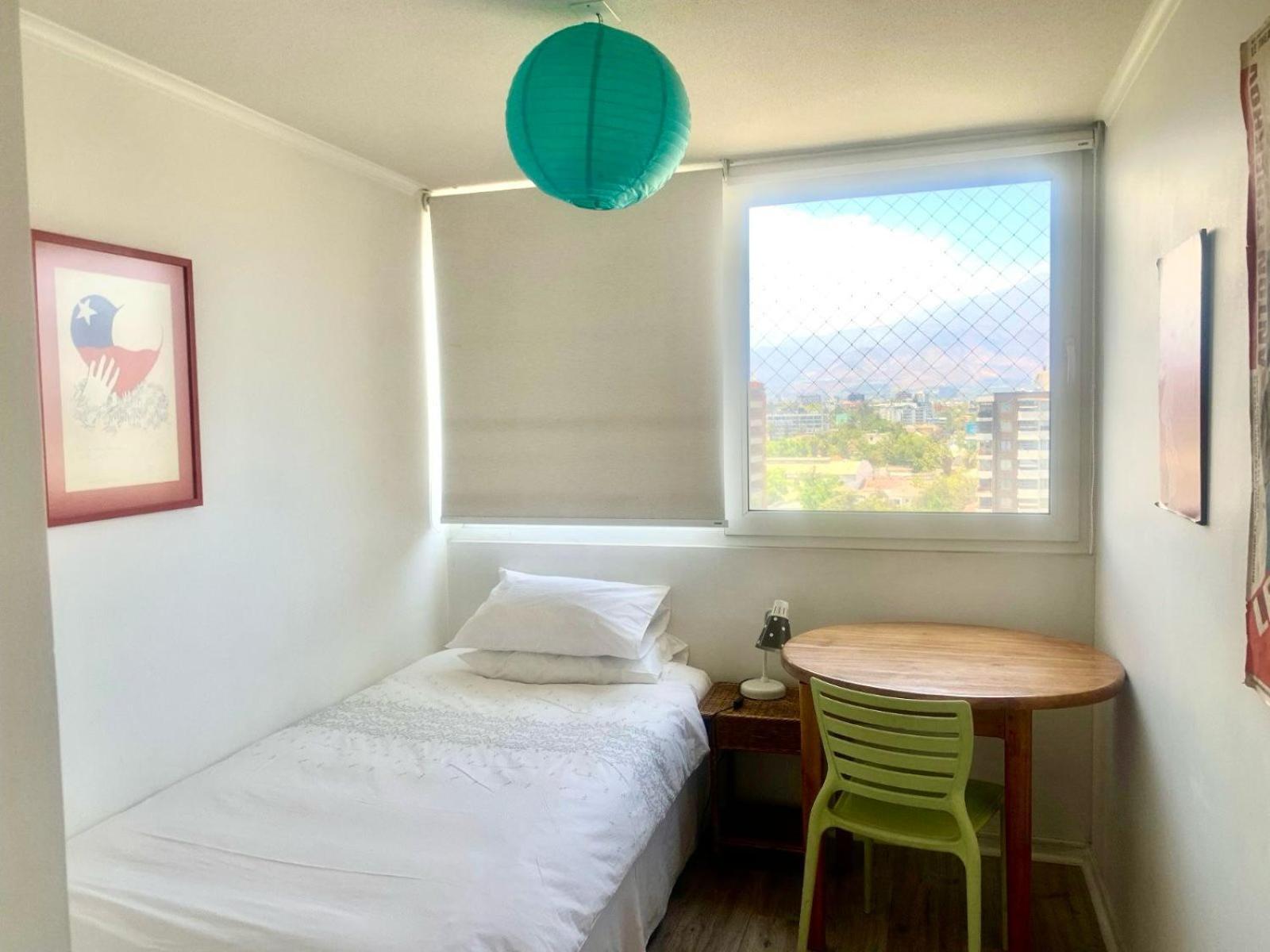 Departamento luminoso a pasos del Barrio Italia con vista a la cordillera