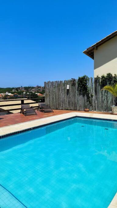 Casa rústica com piscina em Búzios na Villa Geriba