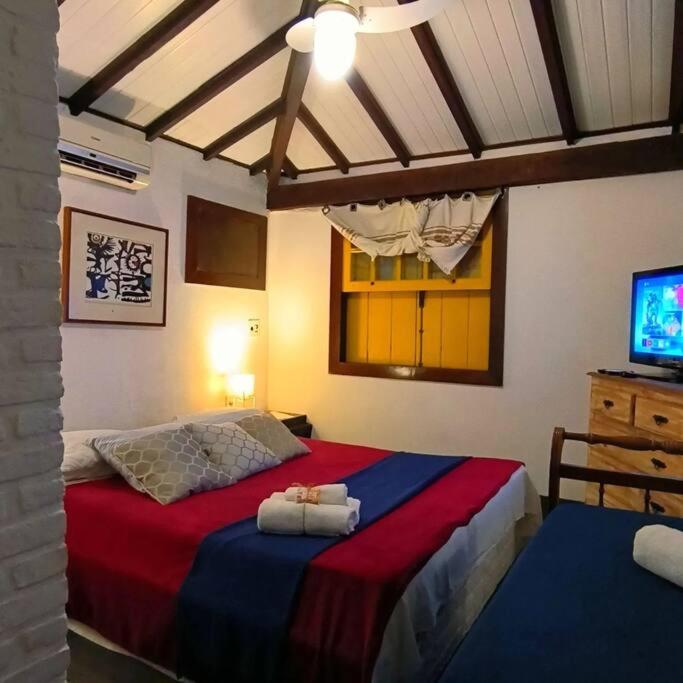 Casa rústica com piscina em Búzios na Villa Geriba