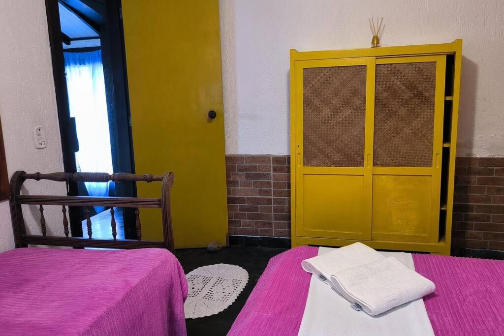 Casa rústica com piscina em Búzios na Villa Geriba