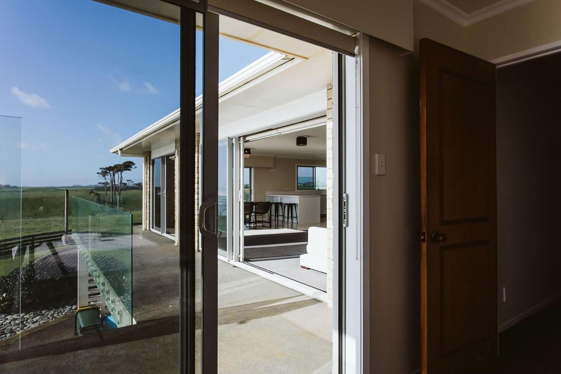 ABC on Wanaka Bay - beachfront home w. ocean views view 3