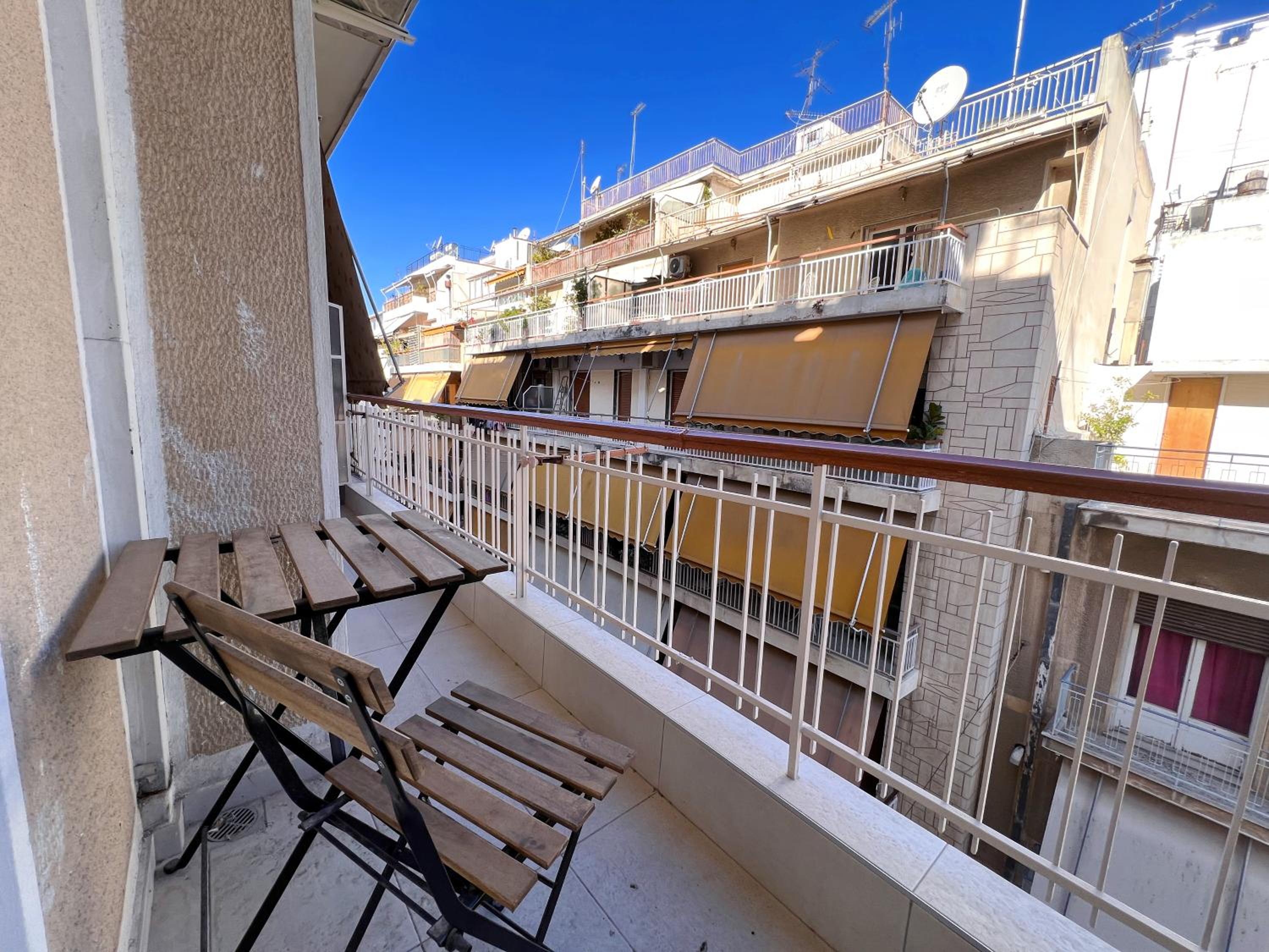 WSD Athens Cozy 2BD Apartment with Balcony near Attiki metro