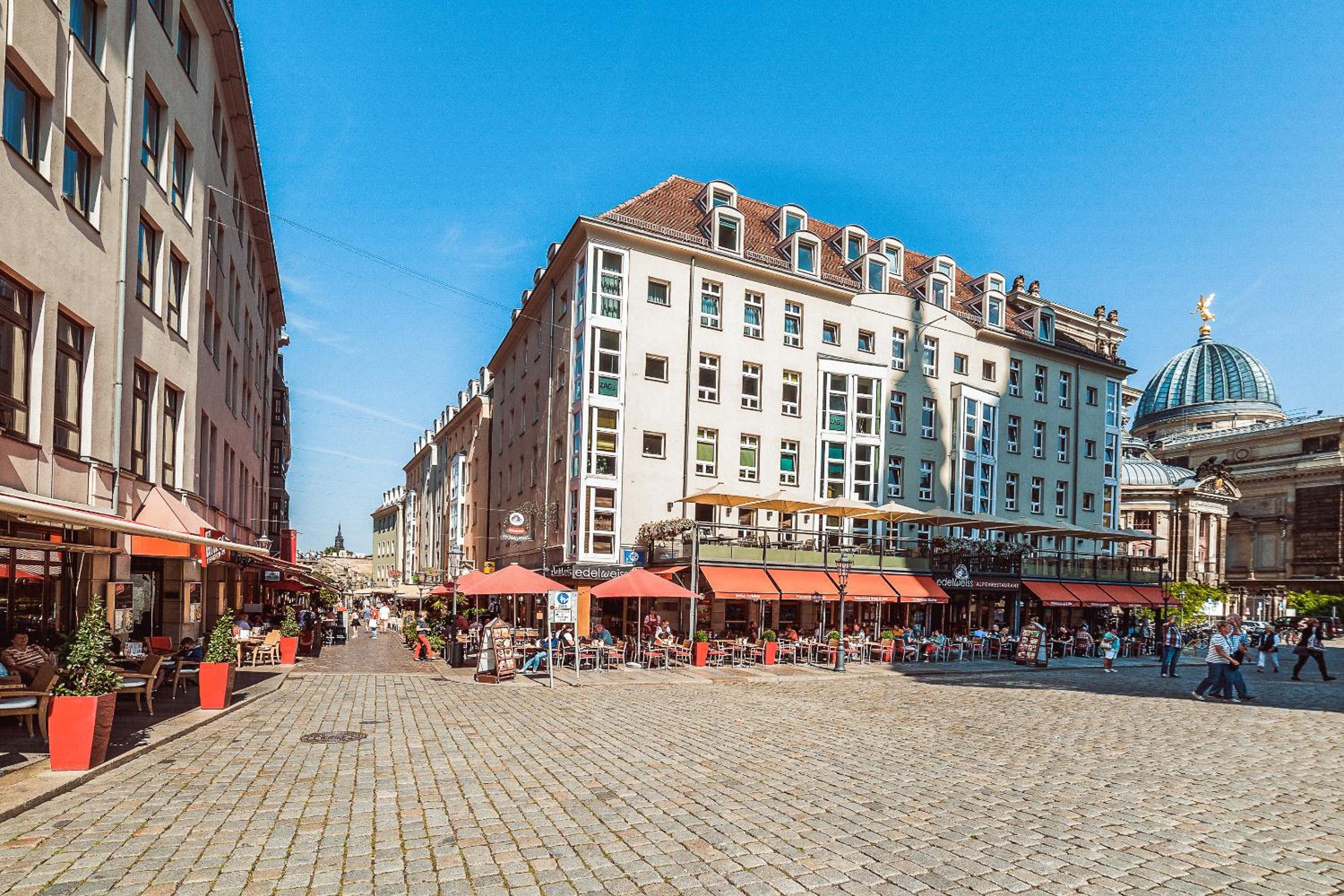 großes Familienapartment mit Blick zur Frauenkirche