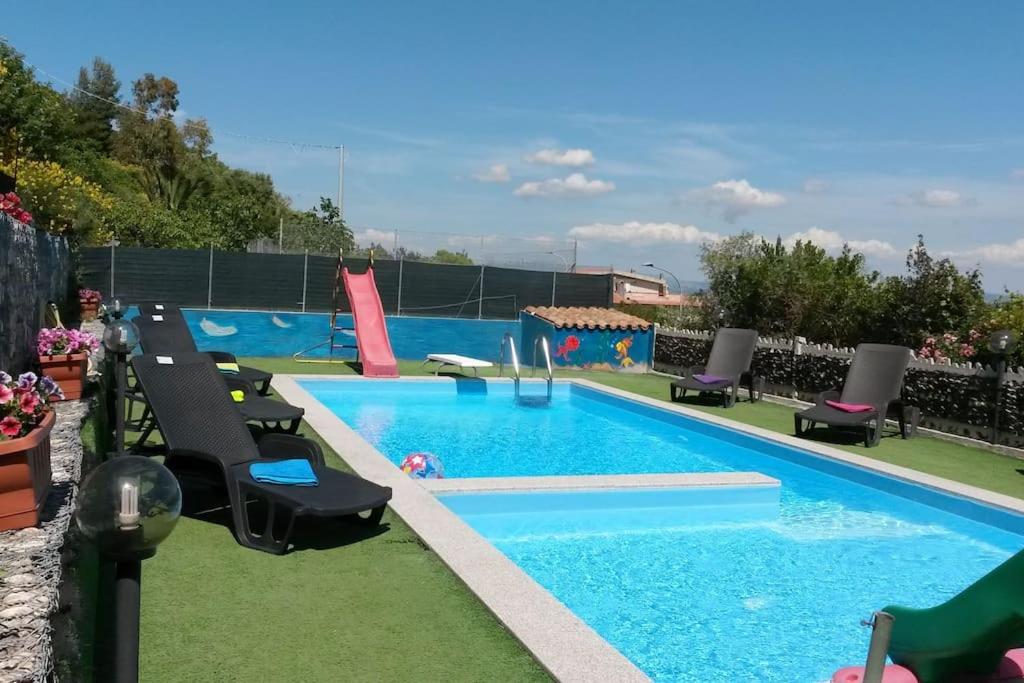 Villa colle con piscina privata view 3