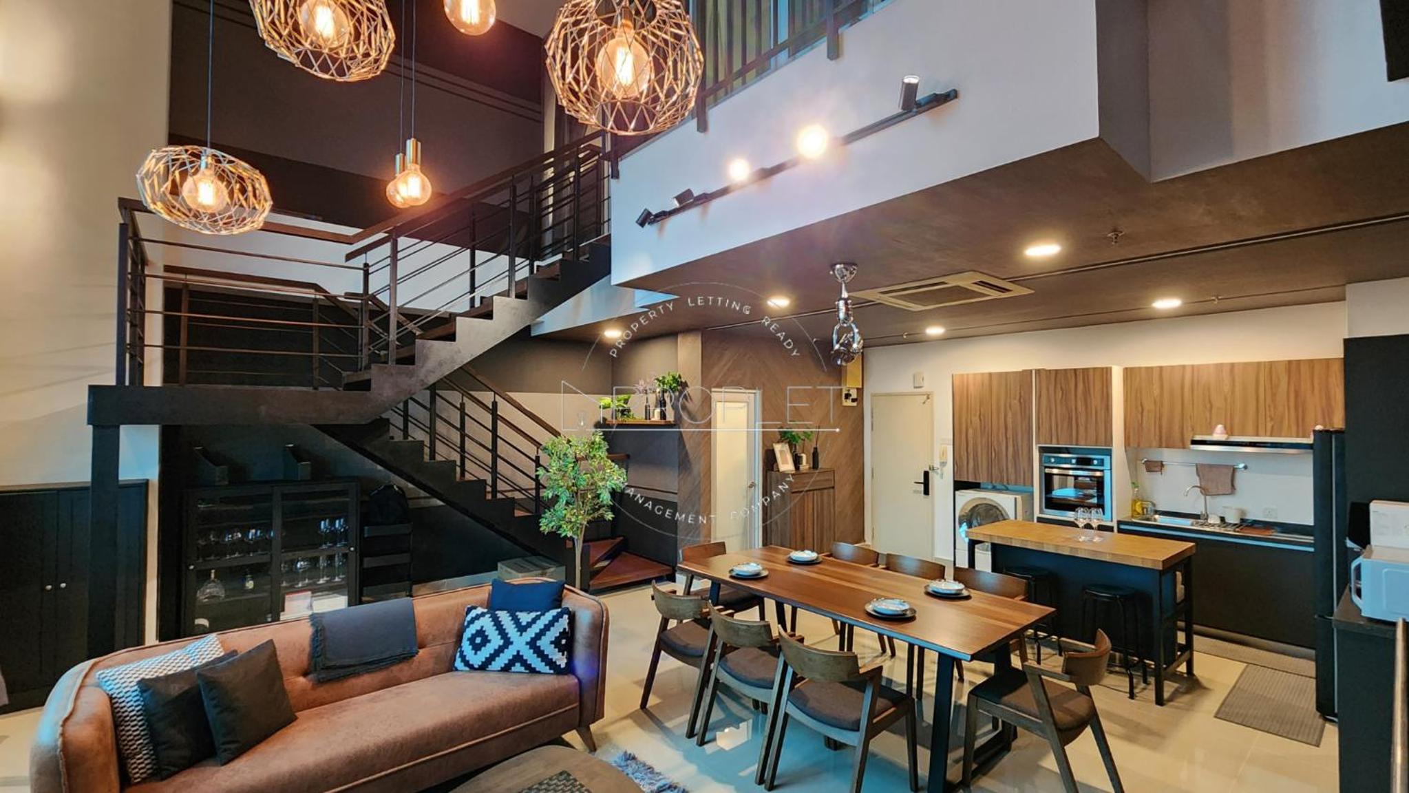 Luxury Duplex Suite 4 pax Netflix Wifi Selayang KL photo 6