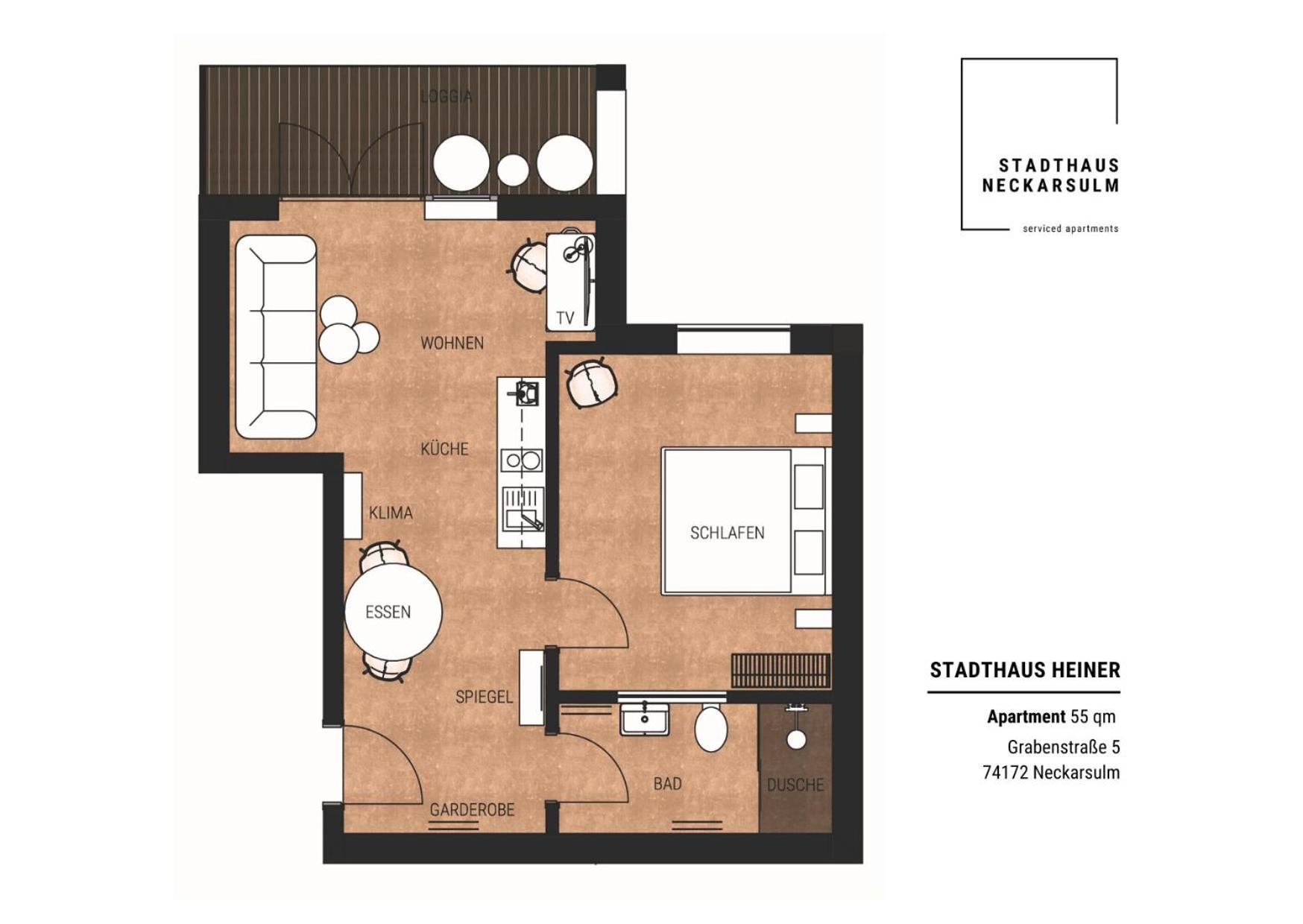 Stadthaus Neckarsulm serviced apartments – Stadthaus Heiner