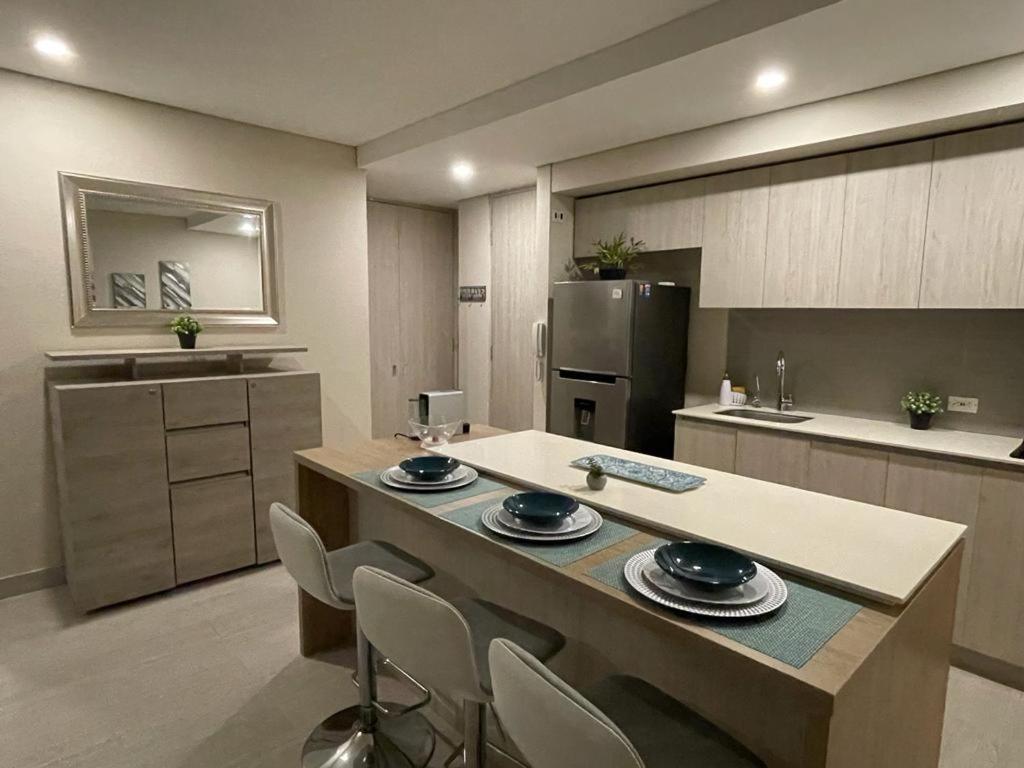 Apartamento con jacuzzi privado, vista al mar, sector exclusivo