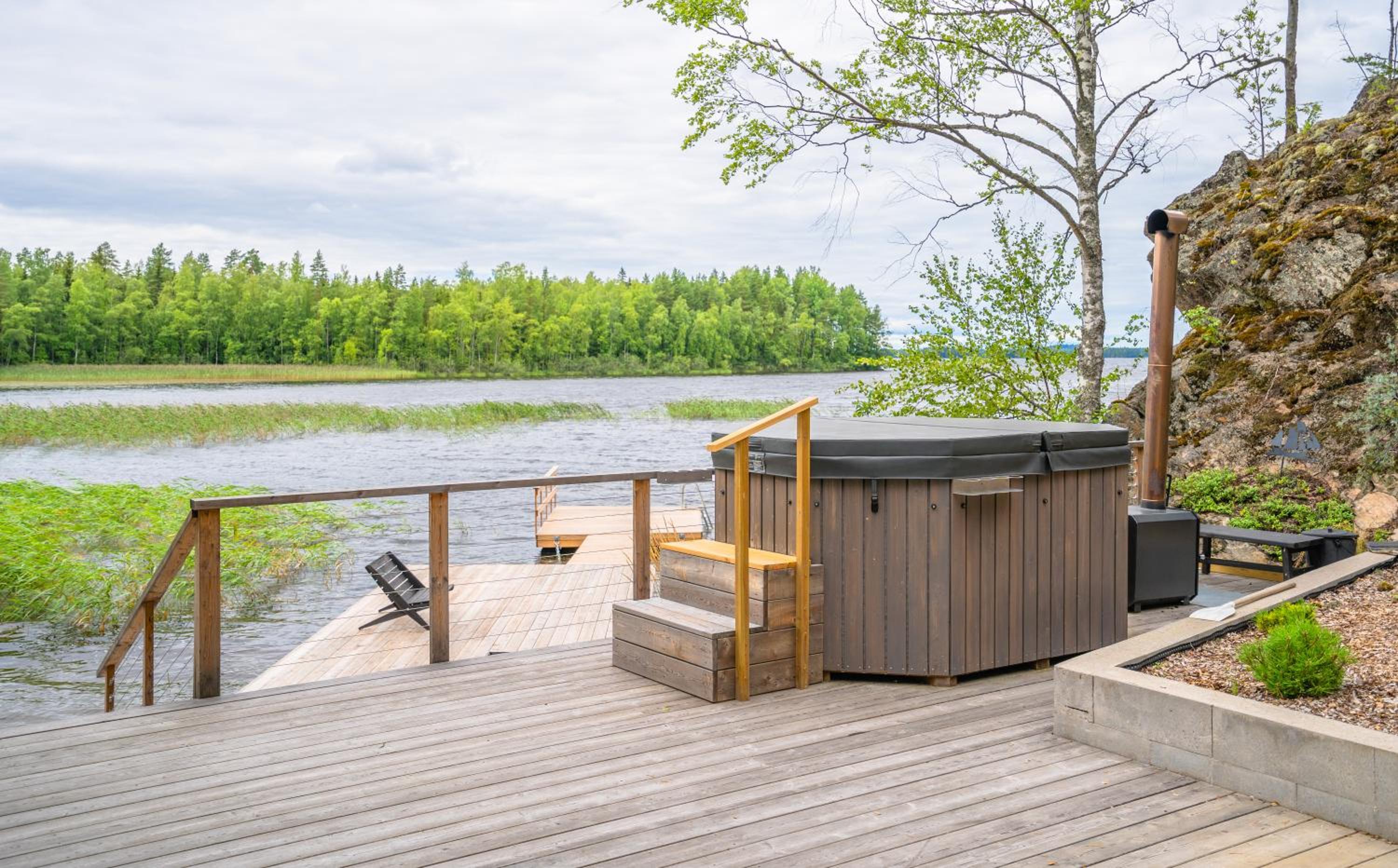 Lakeside Cabin in Heinola
