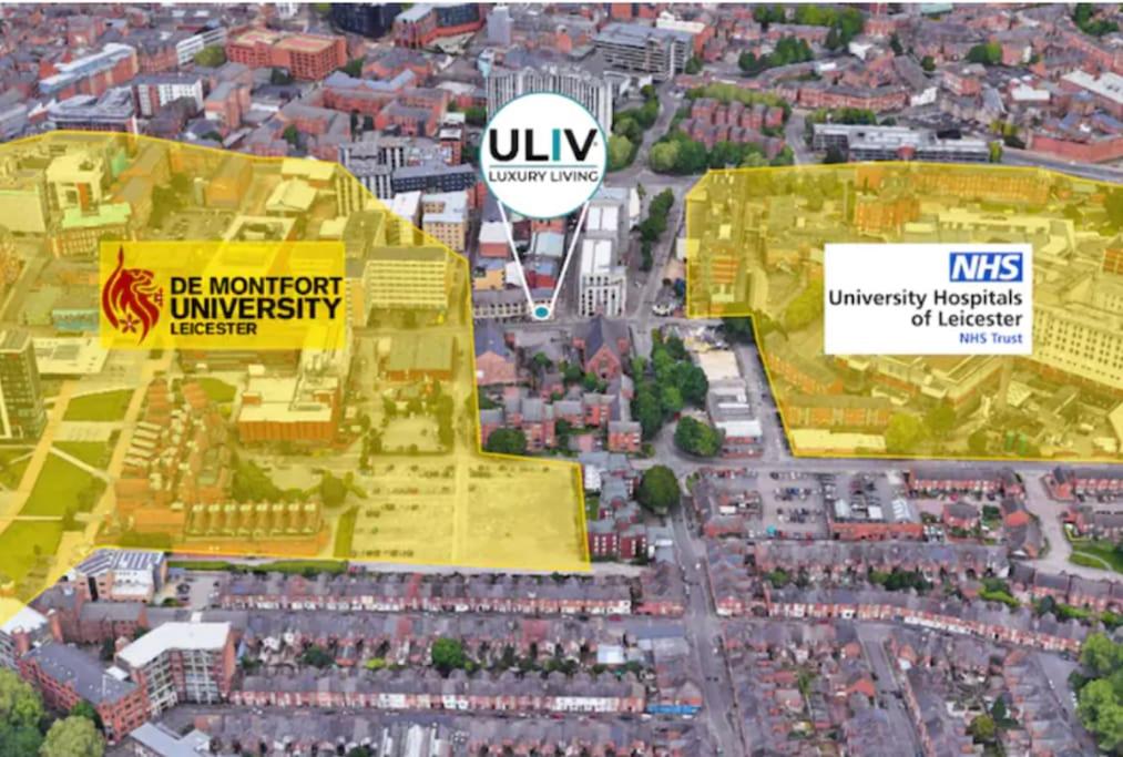 Leicester Vacations - Lovely 1 Bed Studio 1B near Royal Infirmary and DMU - Property Image 4