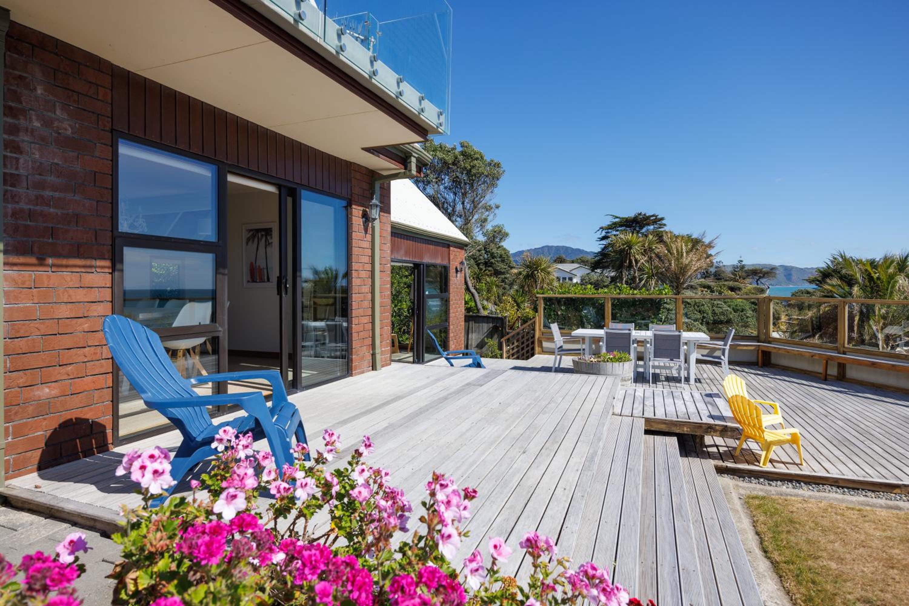 Absolute Beachfront Holiday Home With Private Beach Access To Swim Beach Spectacular Sunsets view 5