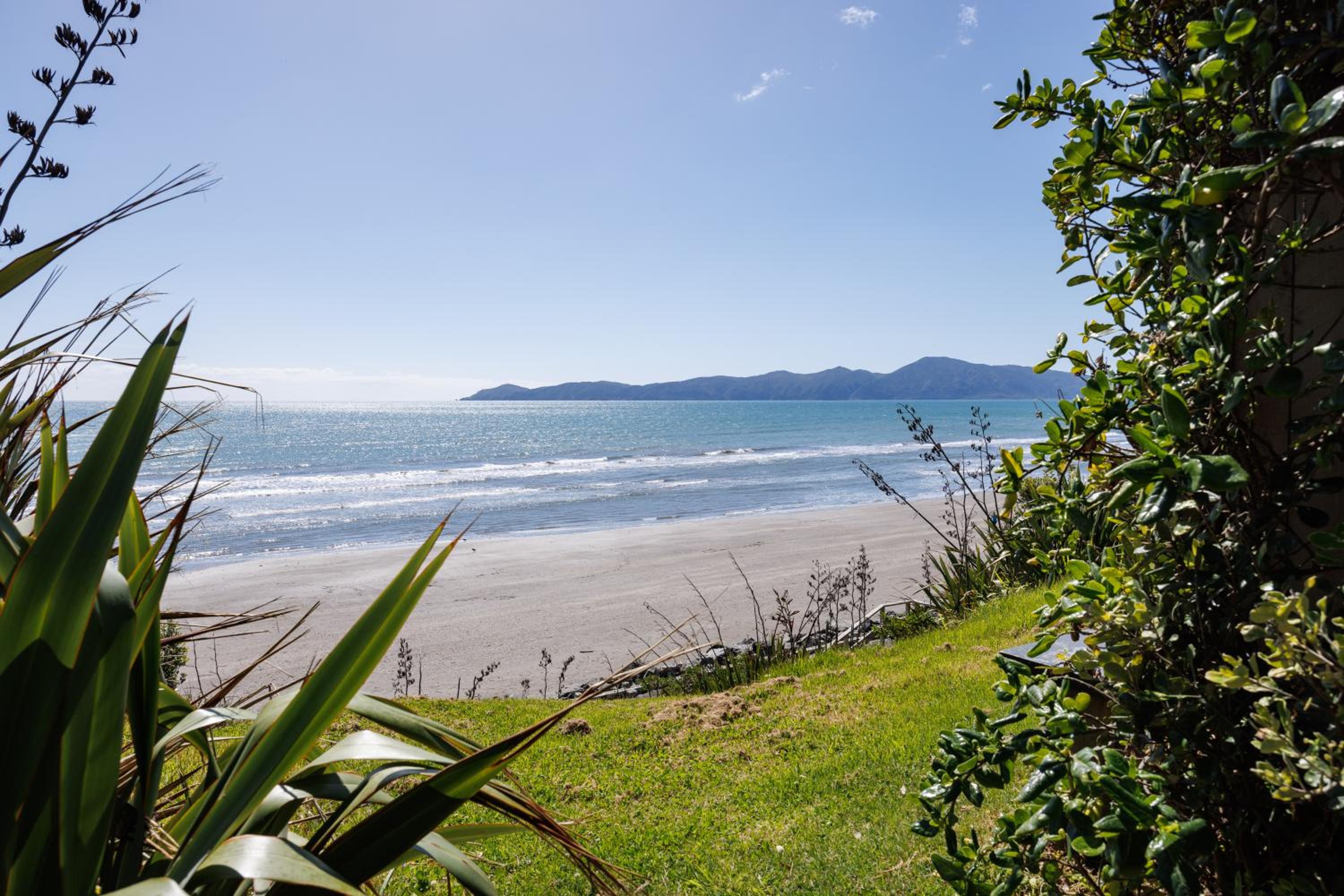 Absolute Beachfront Holiday Home With Private Beach Access To Swim Beach Spectacular Sunsets view 3
