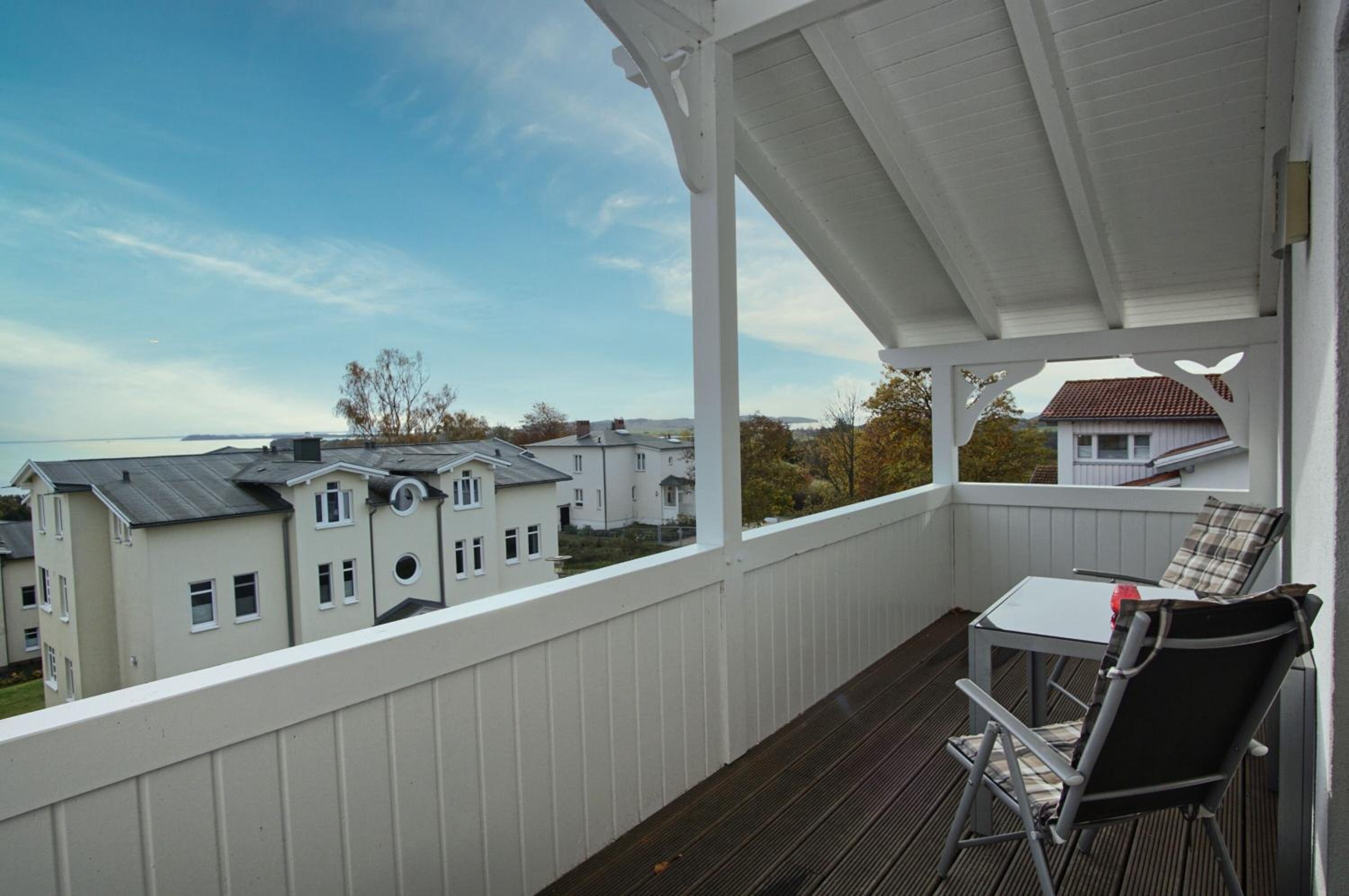 traumhafter Meerblick, schicke Ferienwohnung mit Balkon - Villa Fernsicht FeWo 10