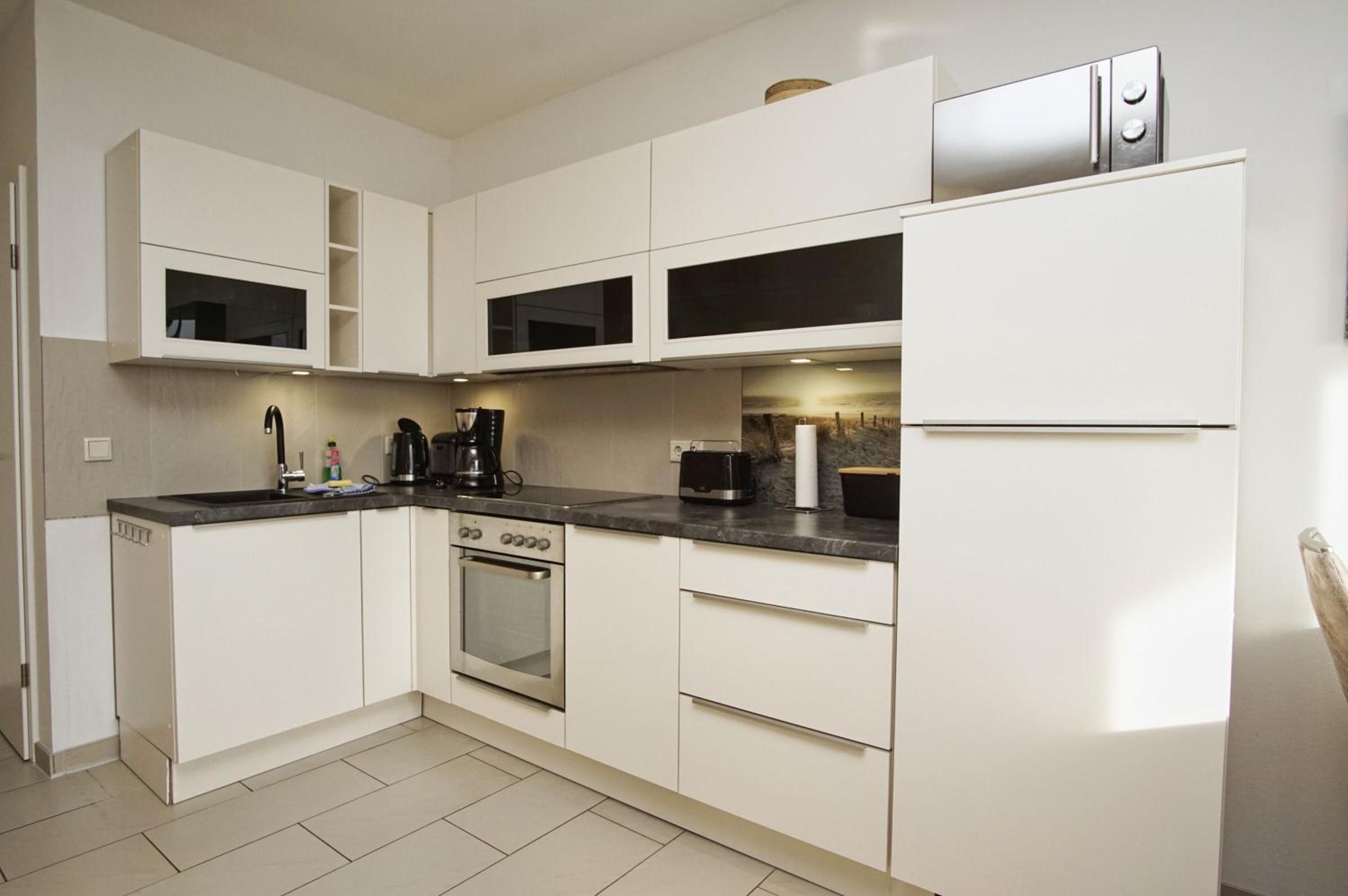 traumhafter Meerblick, schicke Ferienwohnung mit Balkon - Villa Fernsicht FeWo 10