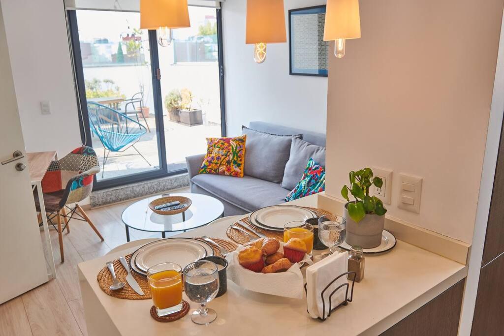 Soleado PH con terraza privada en Roma Norte — Mexico City