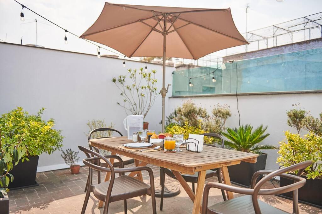 Soleado PH con terraza privada en Roma Norte photo 3