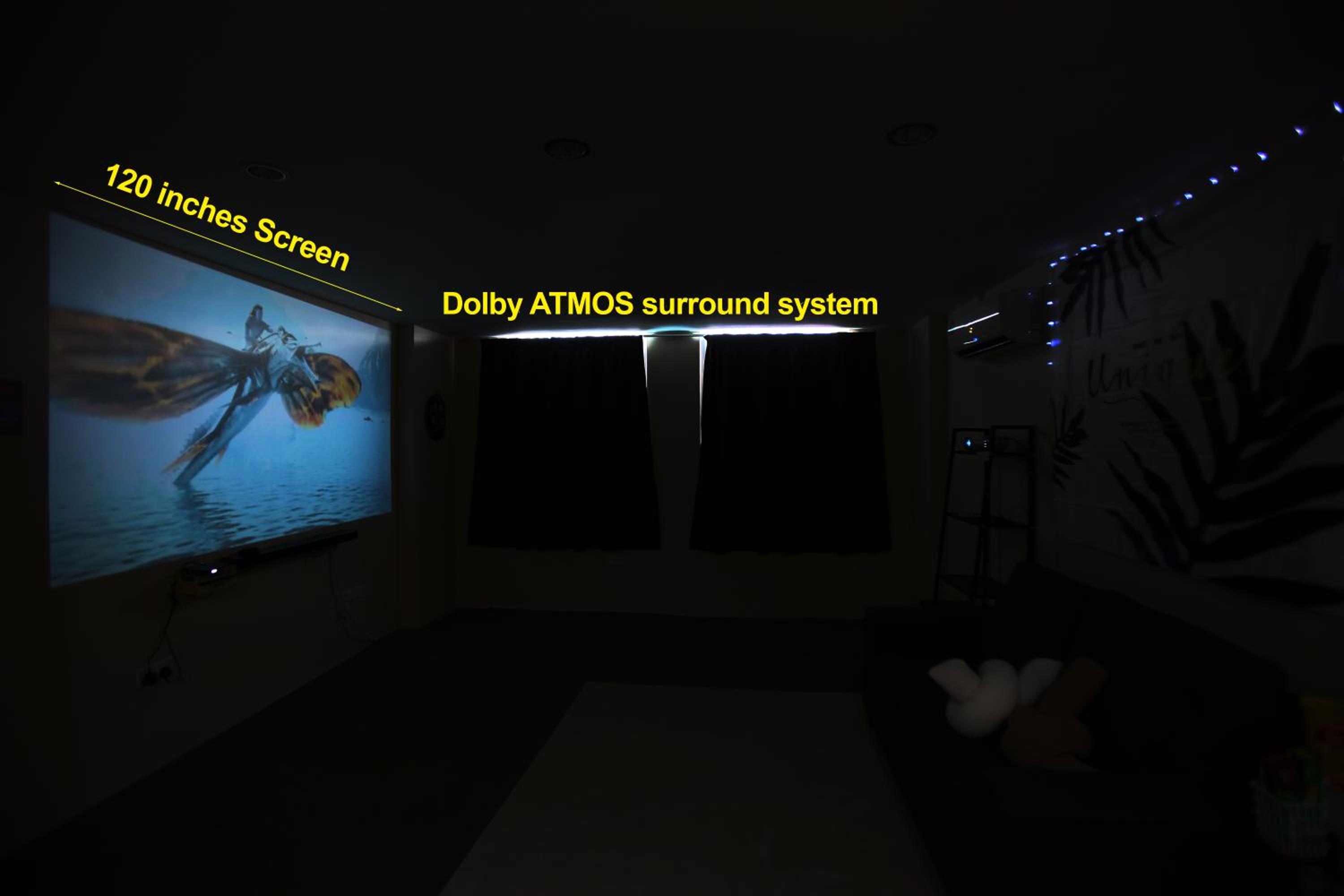 Private GameRoom and Cinema at The CEO Penang