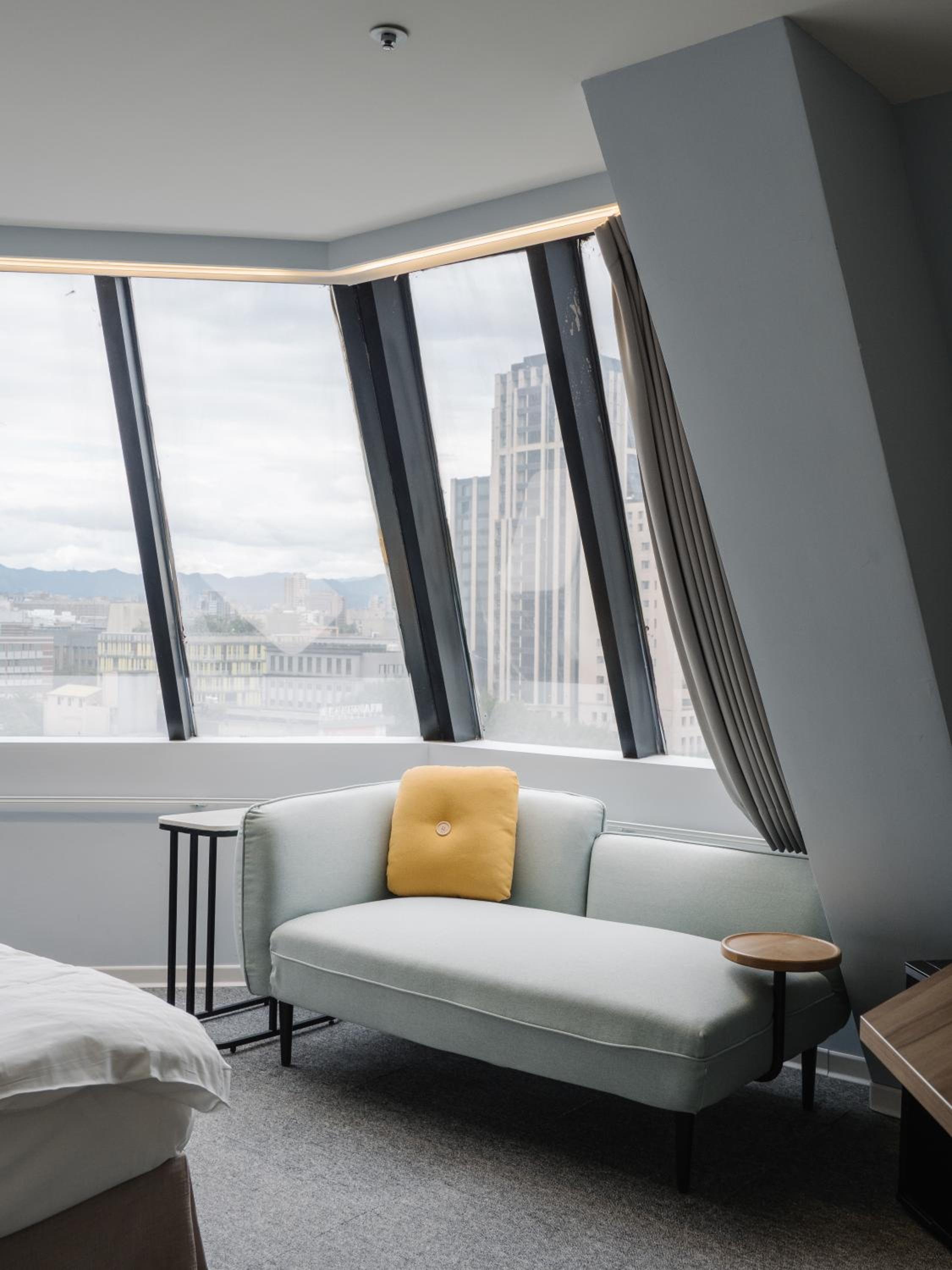 Hotel attic