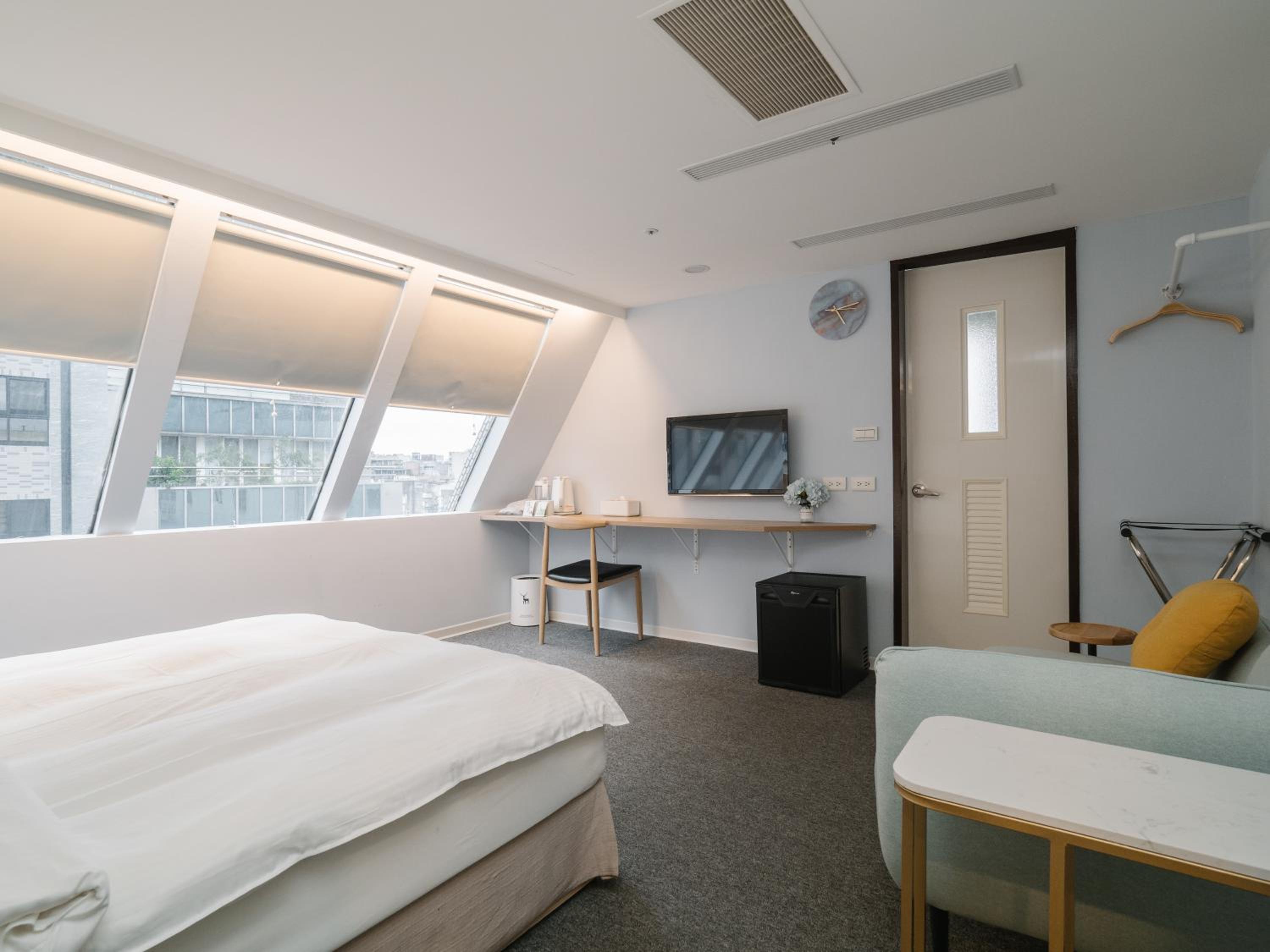 Hotel attic