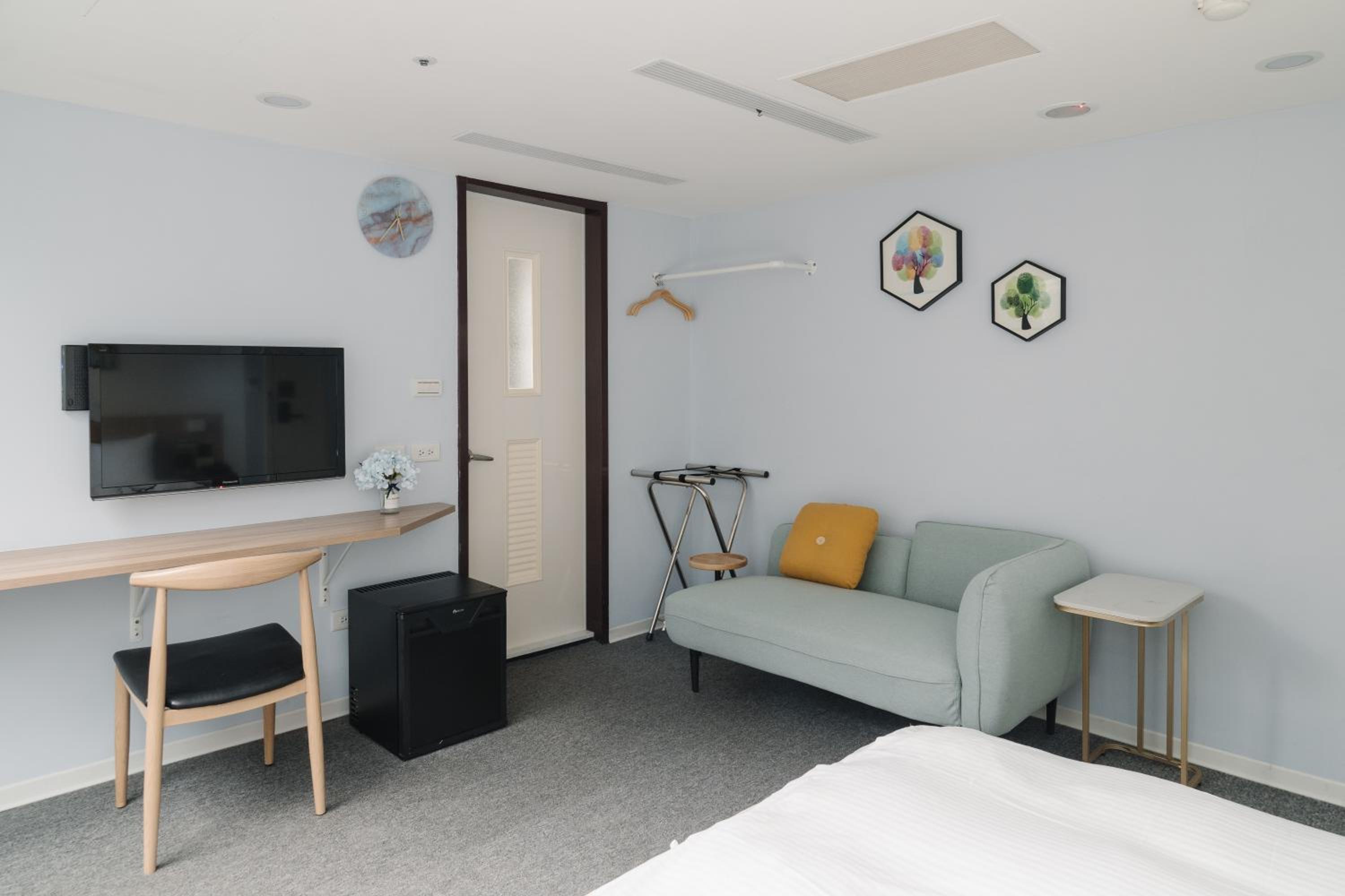 Hotel attic