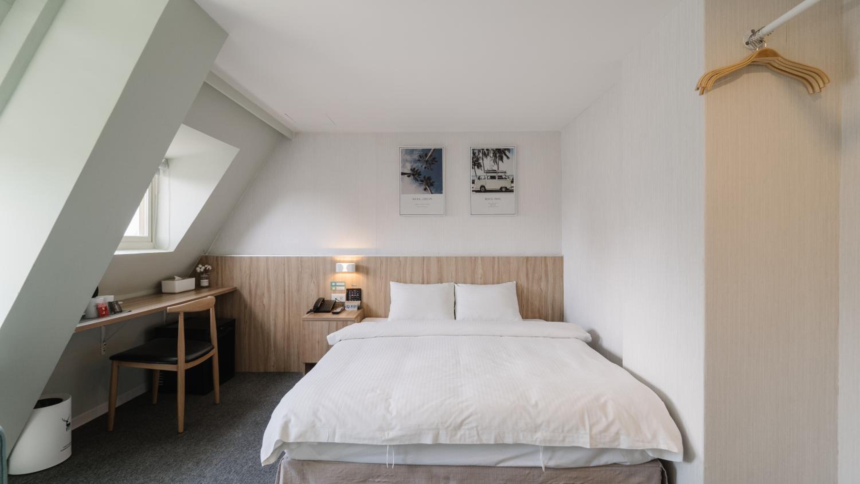 Hotel attic