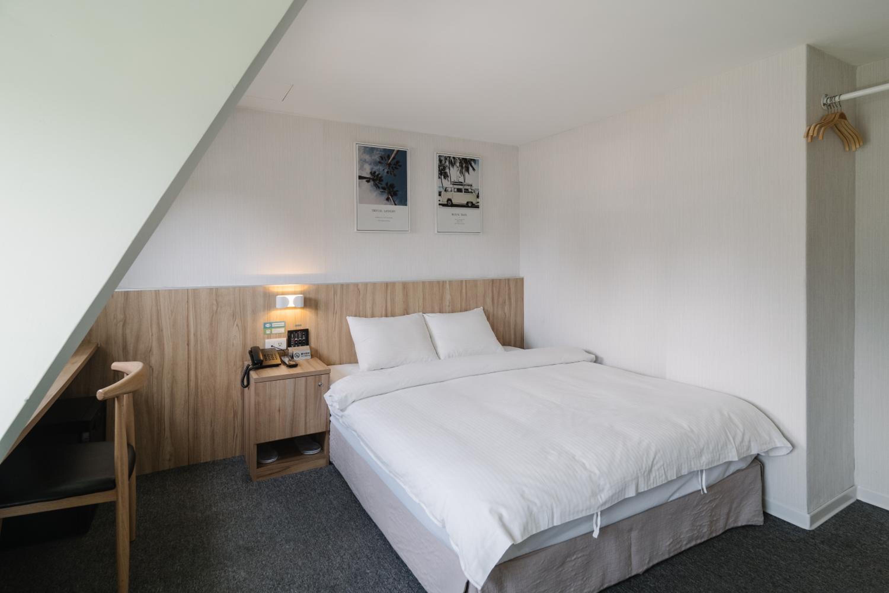 Hotel attic