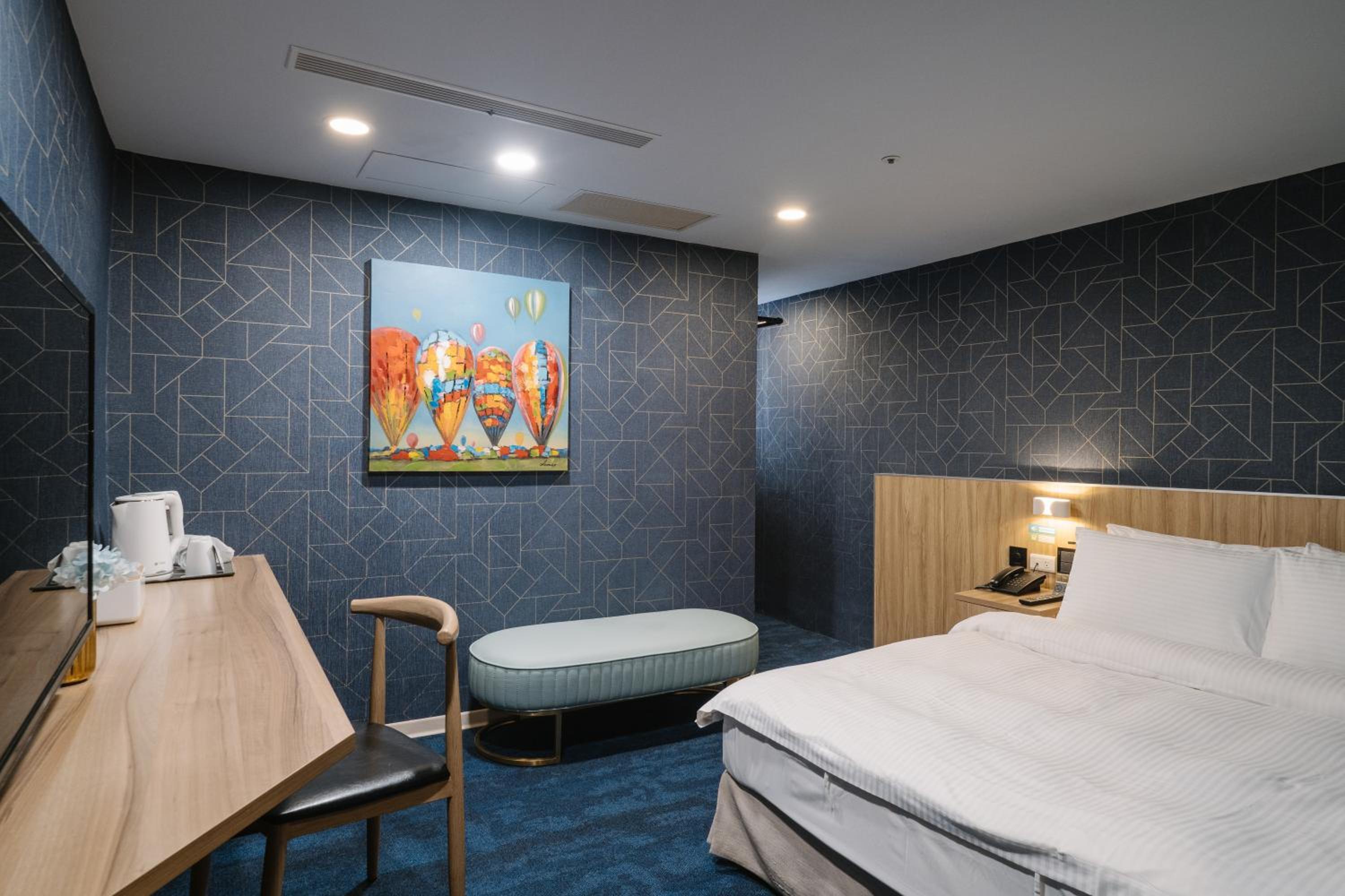 Hotel attic
