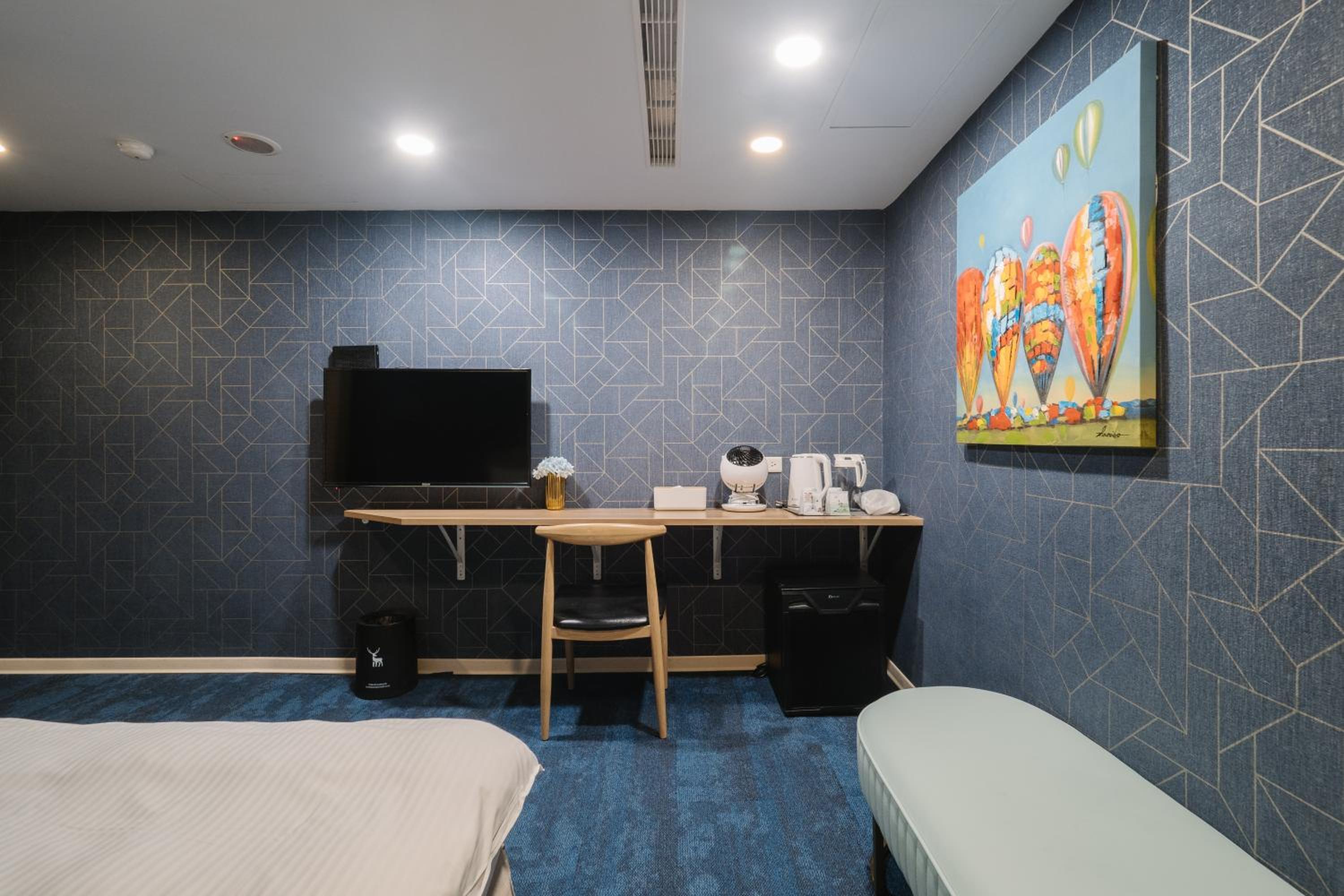 Hotel attic