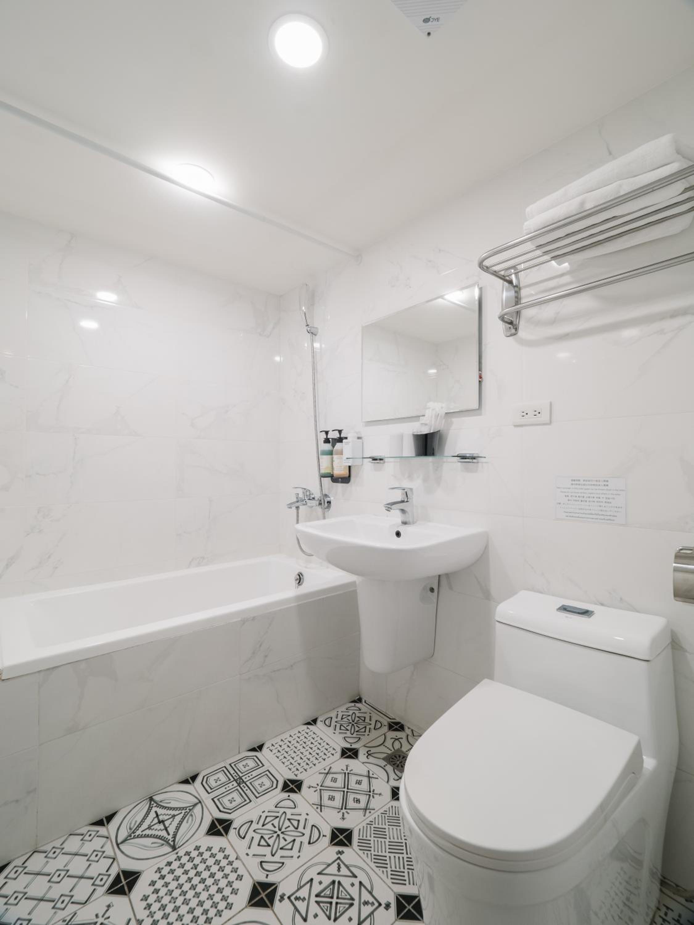 Hotel attic