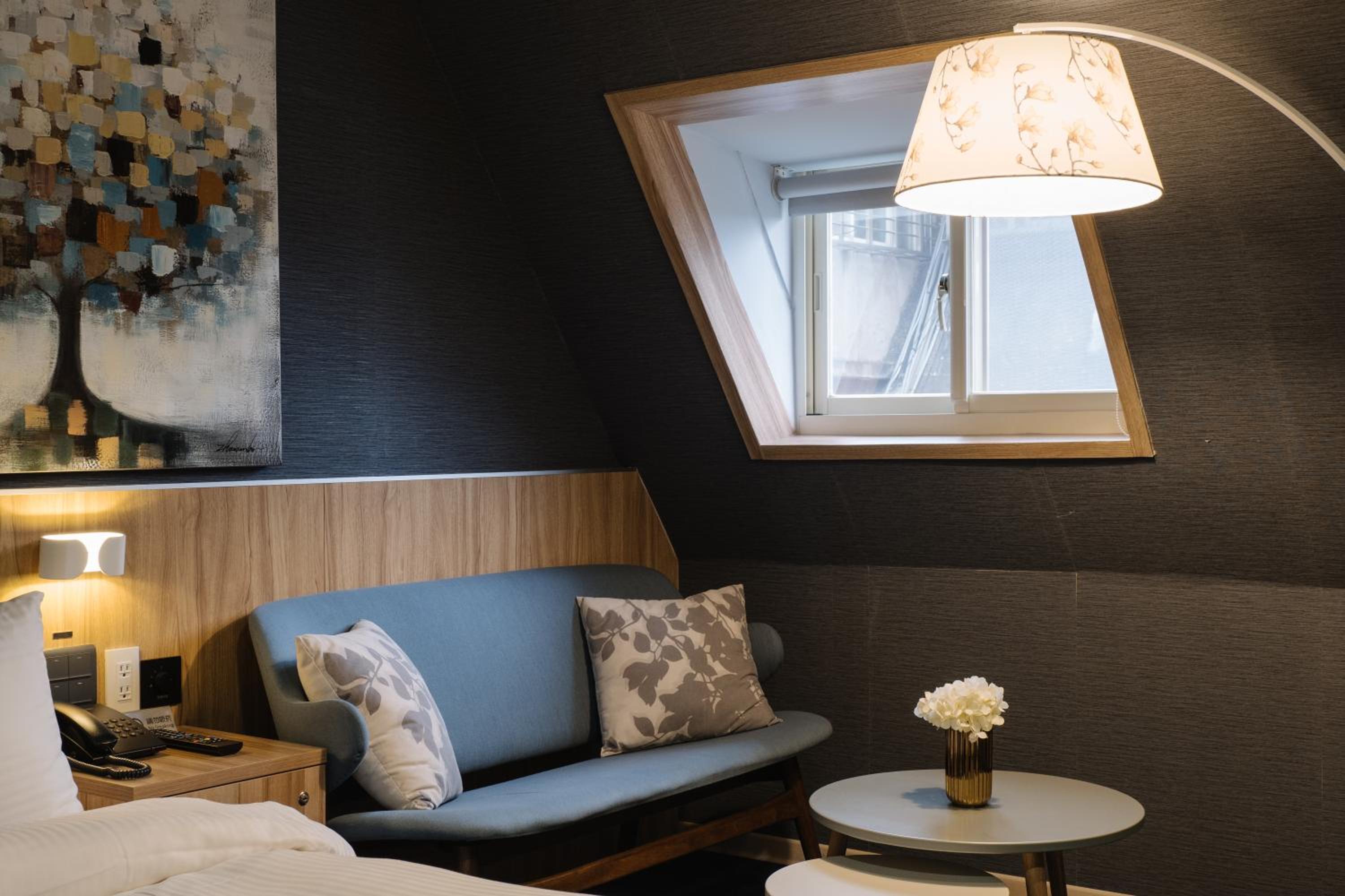 Hotel attic
