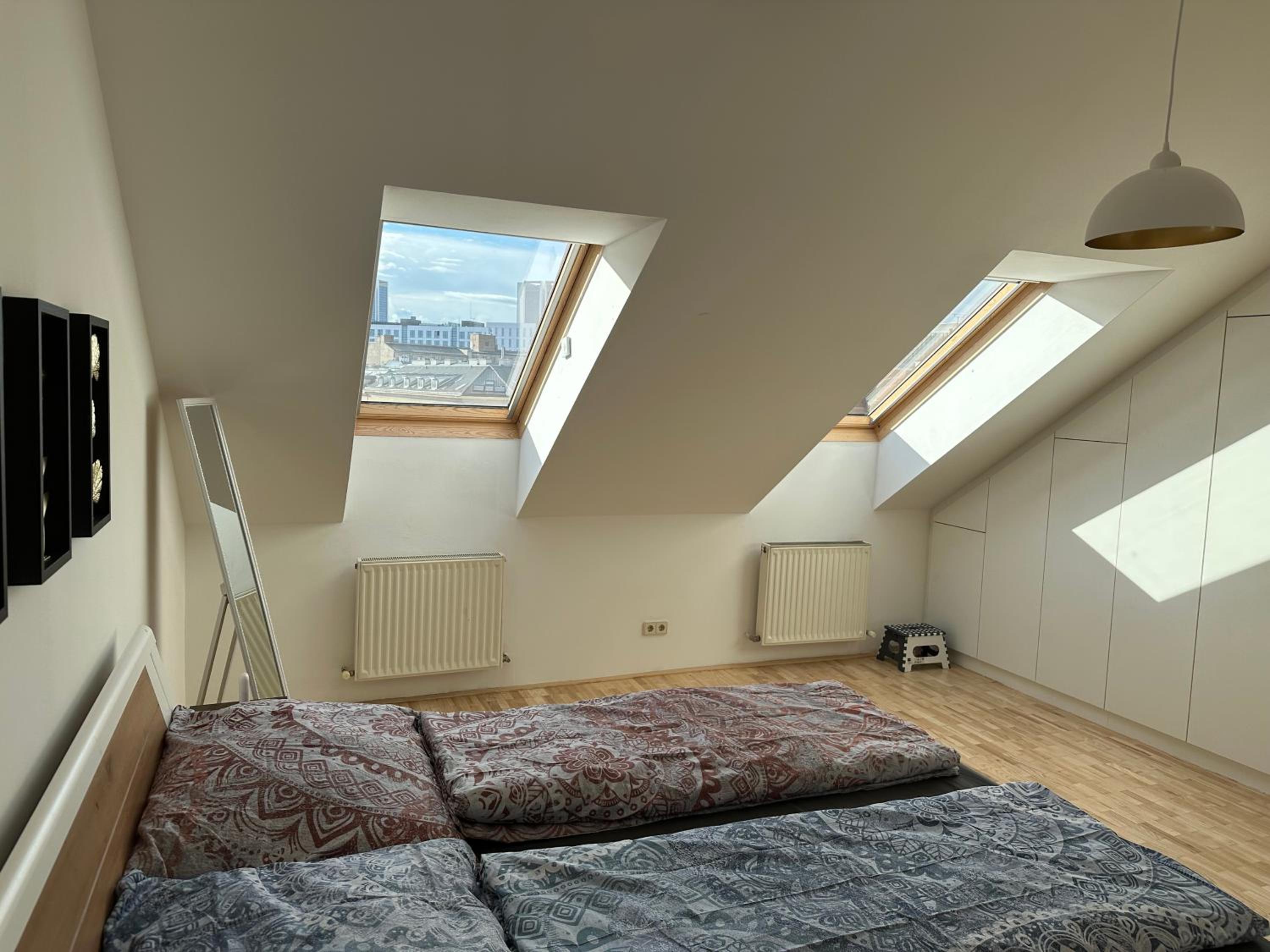 Klimatisiertes Dachgeschoss City Apartment in Zentrum Wiens