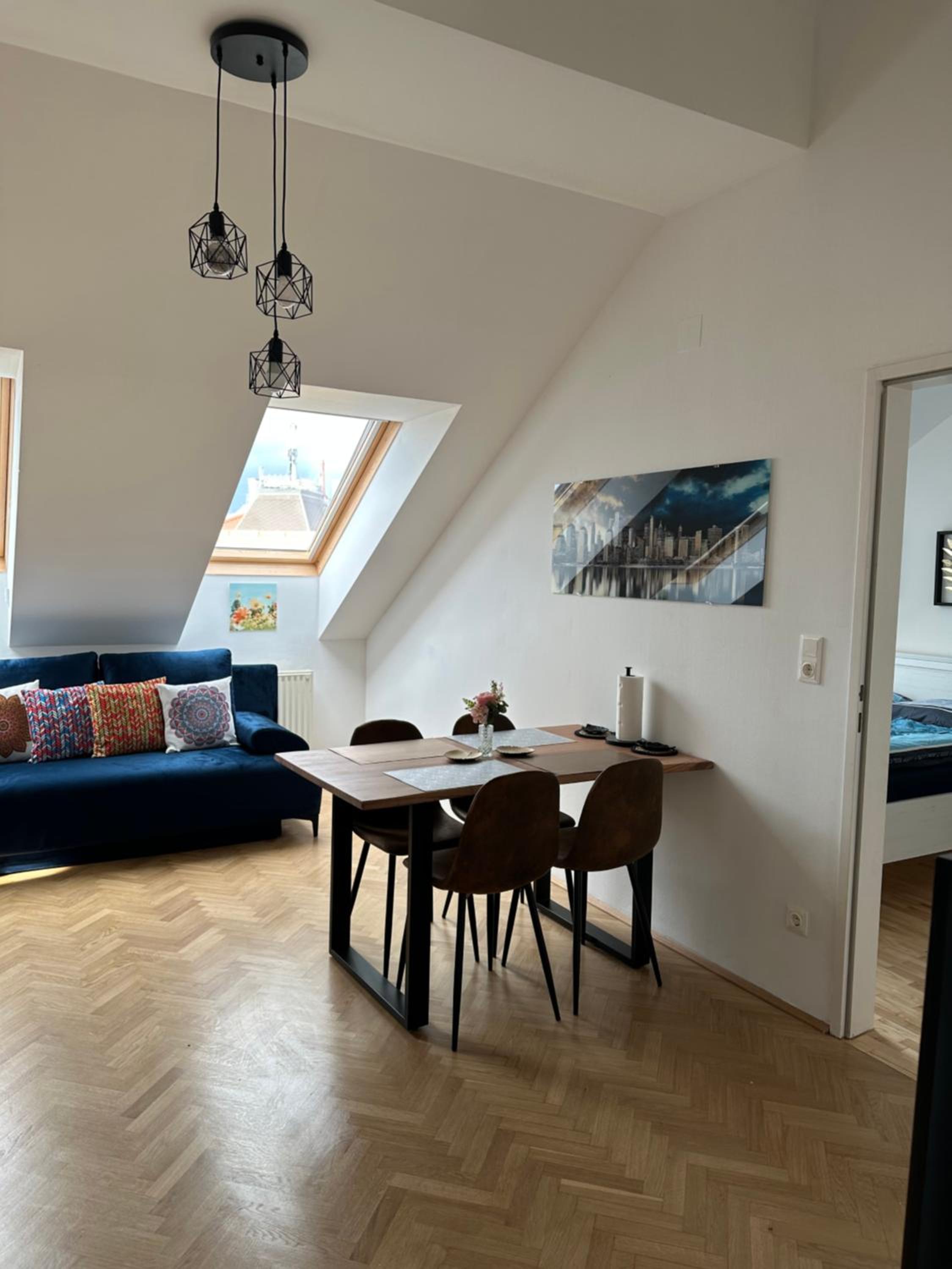 Klimatisiertes Dachgeschoss City Apartment in Zentrum Wiens