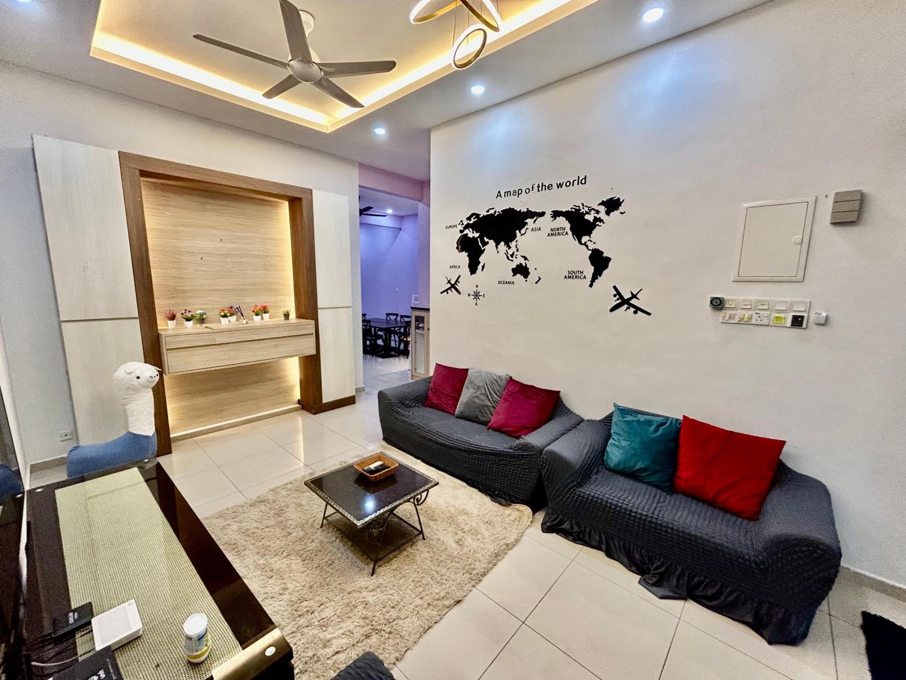 Home36#8pax#4bedroom#NearAeonAlma#Mcd photo 1