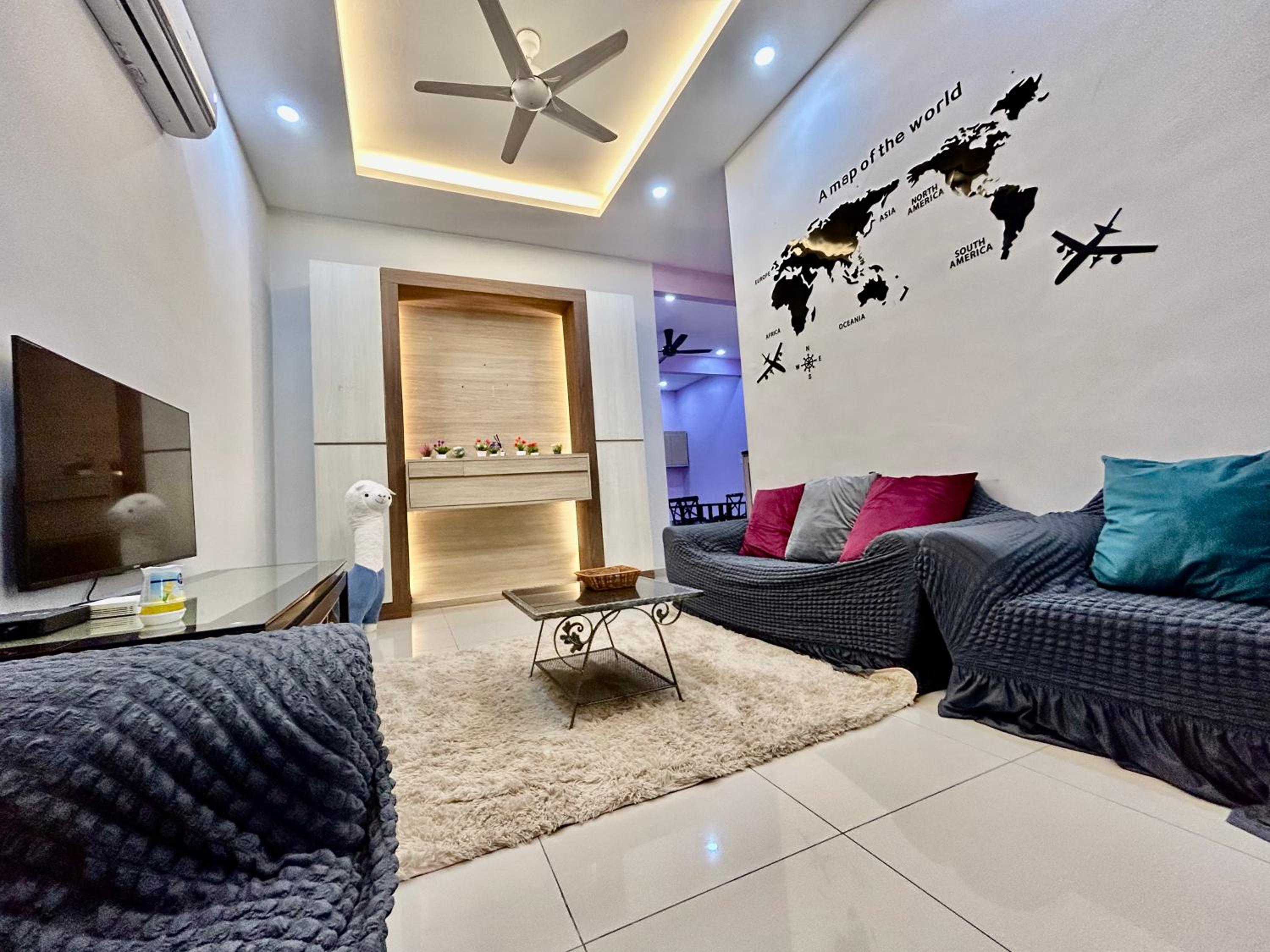 Home36#8pax#4bedroom#NearAeonAlma#Mcd photo 8