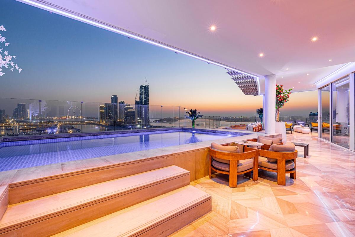 Five Palm Luxury Penthouse Full Sea Marina View & Private Pool