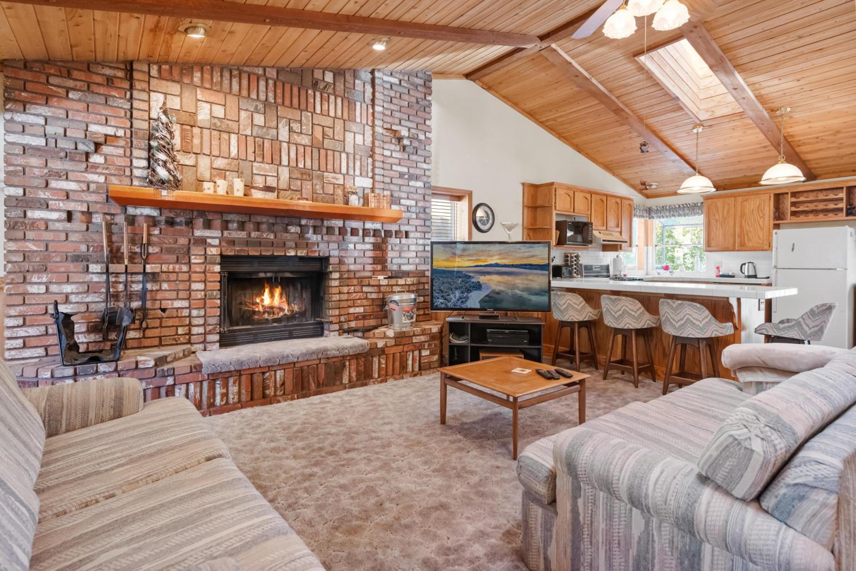 Peaceful Pines Cabin - Close to Lake, Slopes, and Village view 5