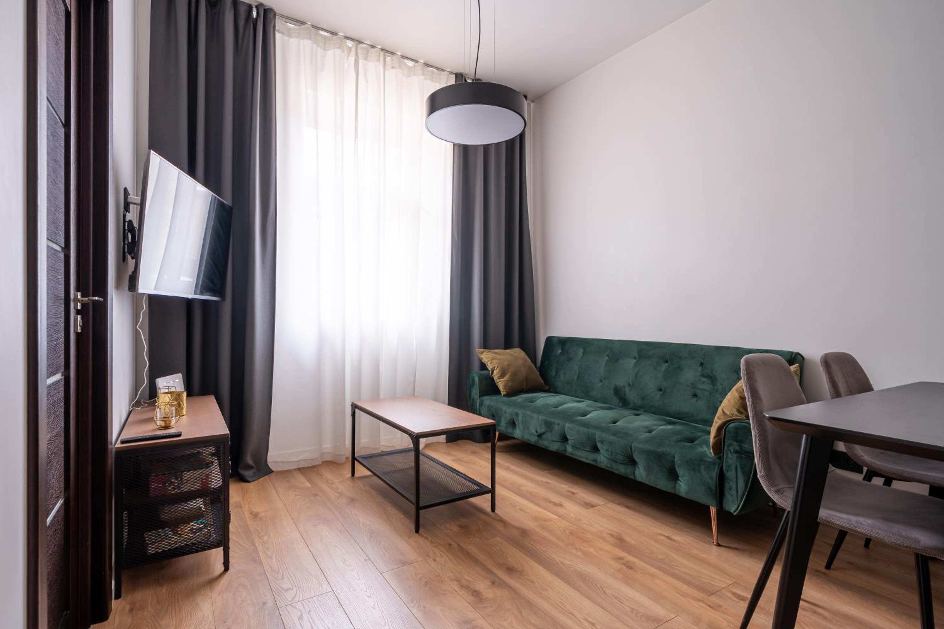 Lienes iela Gem 1BR Apartment with Fireplace in Historic UNESCO Center view 3