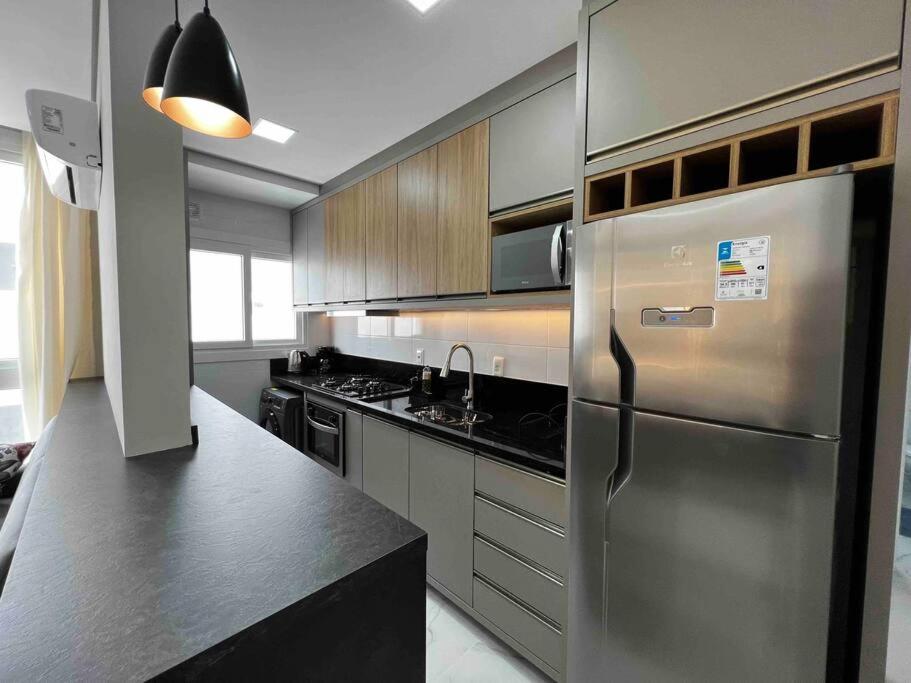 350m da BEIRA MAR Completo Apt 1dorm c/ar cond.