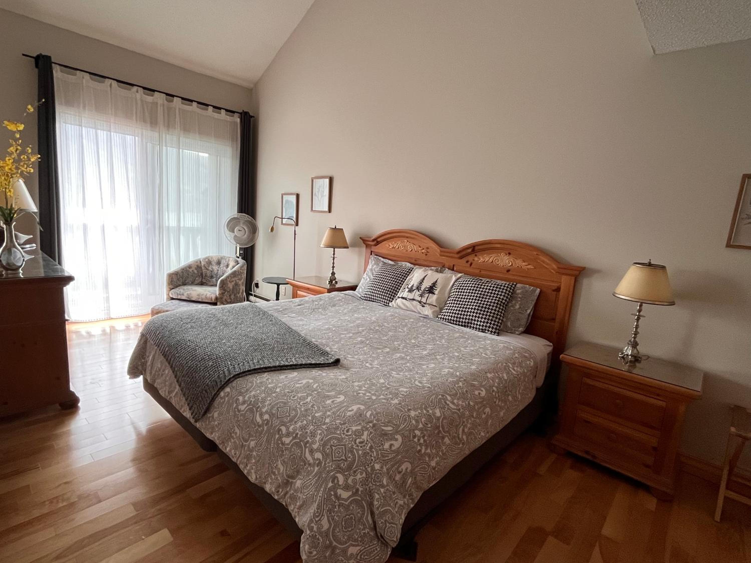 Cozy 2 bedrooms condo with stunning Mont Tremblant mountain and lakeview