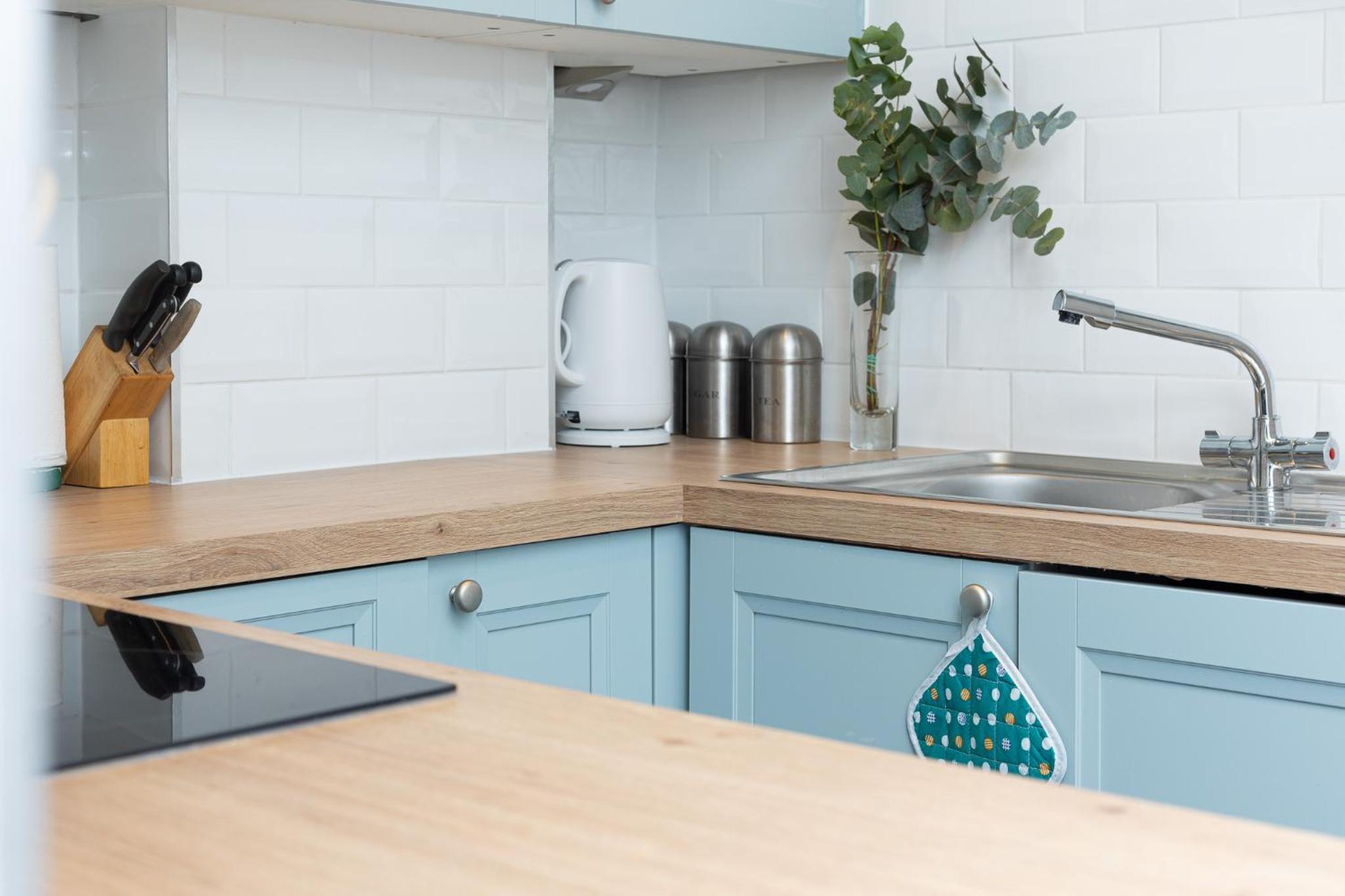 Stunning 1BR Flat, 3 min to Elephant & Castle Tube