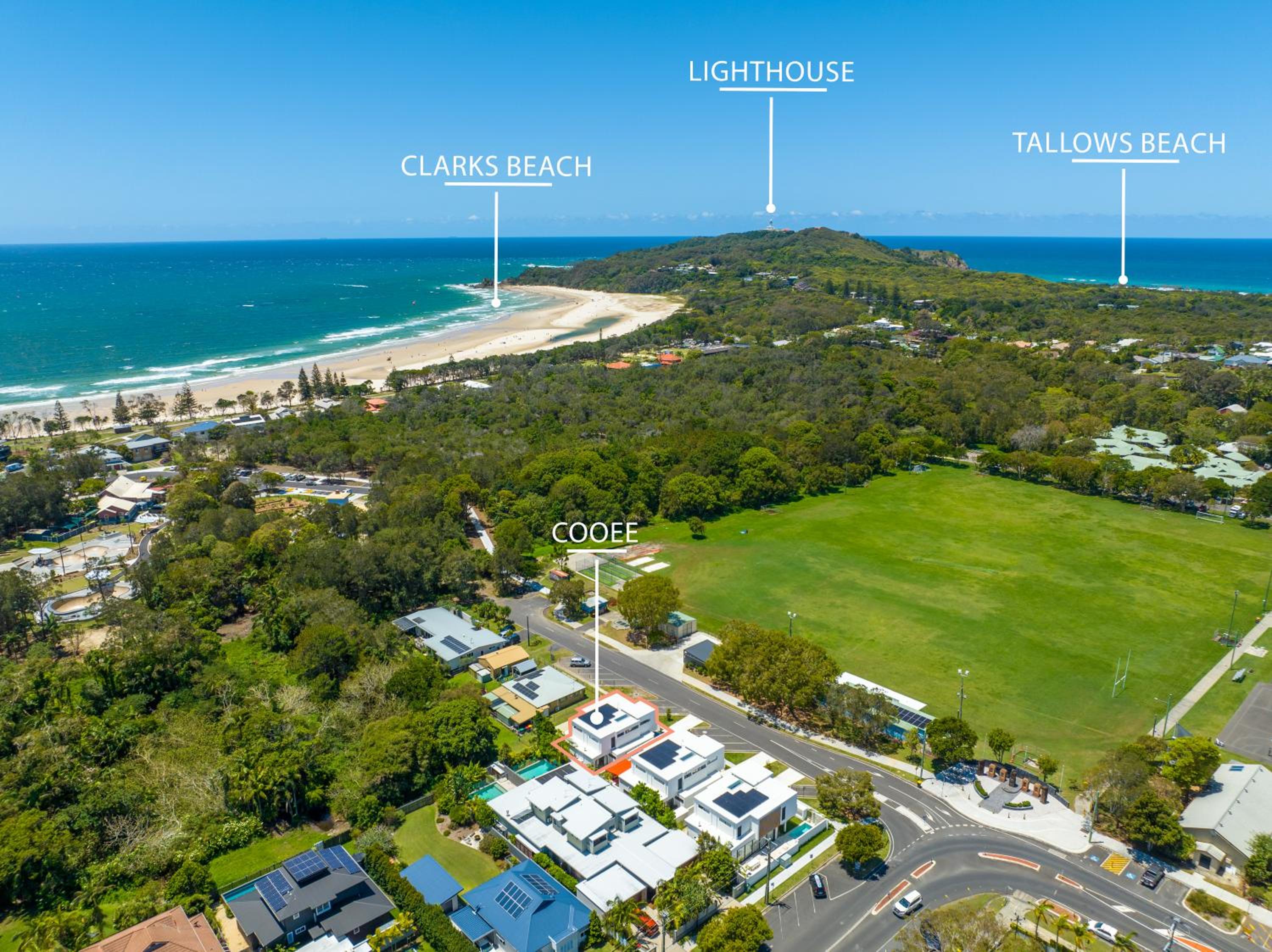 Cooee -Brand new with private pool 350m to beach!