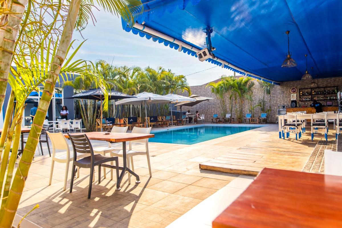 outdoor BBQ area